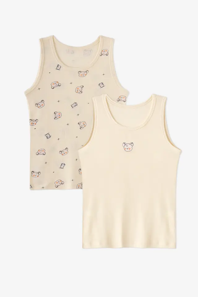 PENTI Boys' Cute Animals Unicorn Print Tank Top