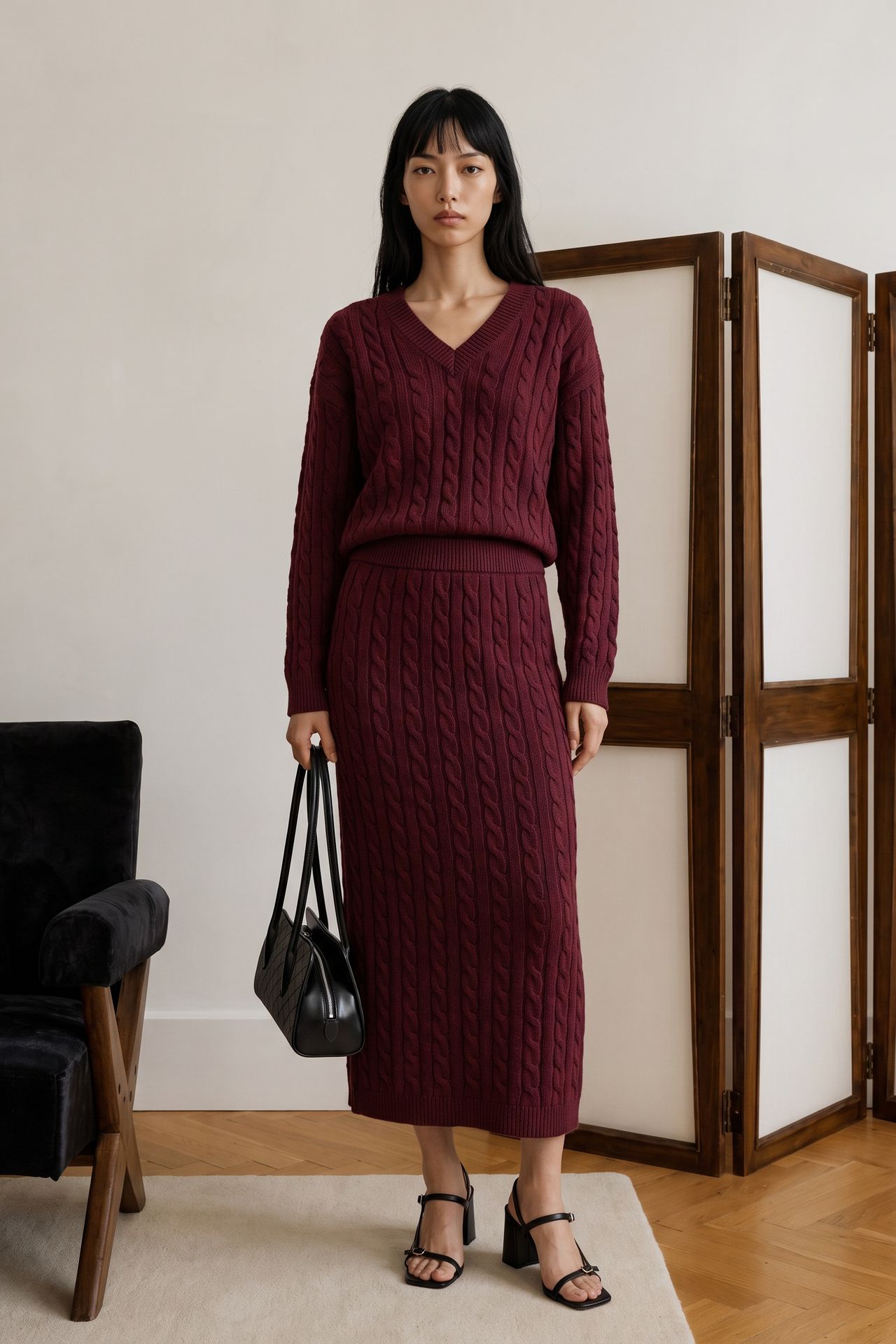 MY FASHION Knit Co Ord Set 1