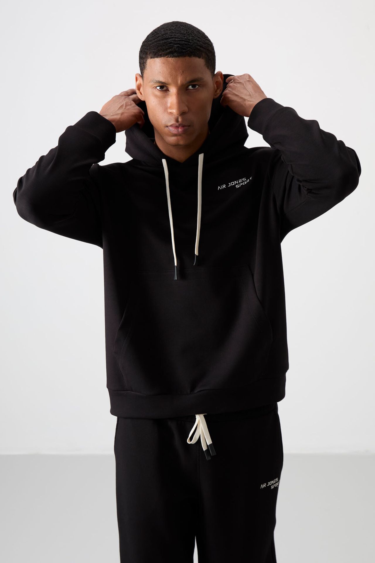 TOMMY Men's Hooded Sweatshirt And Pants Set 2