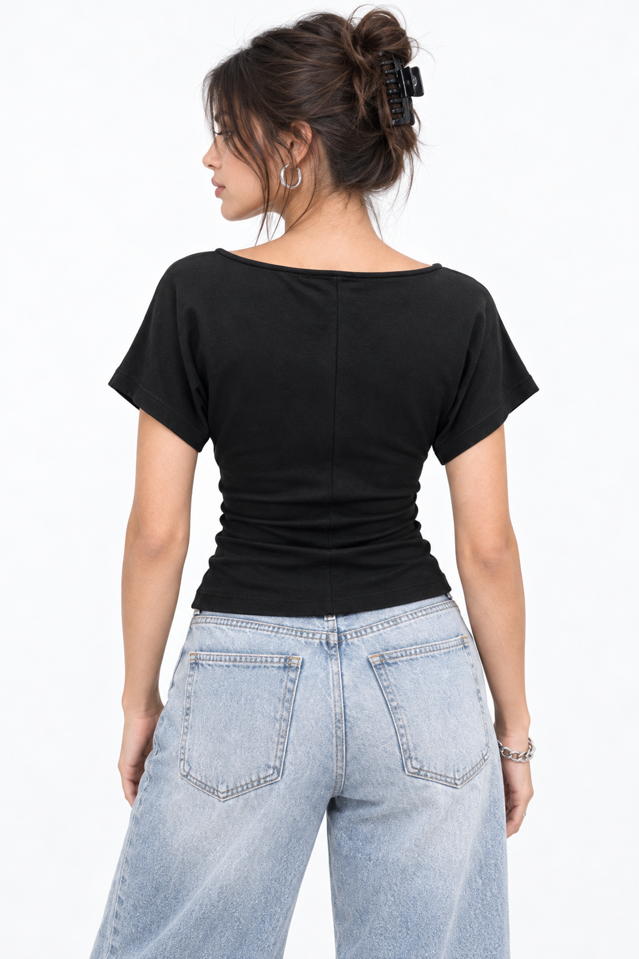 MIXRAY Women's Cotton Blouse 6