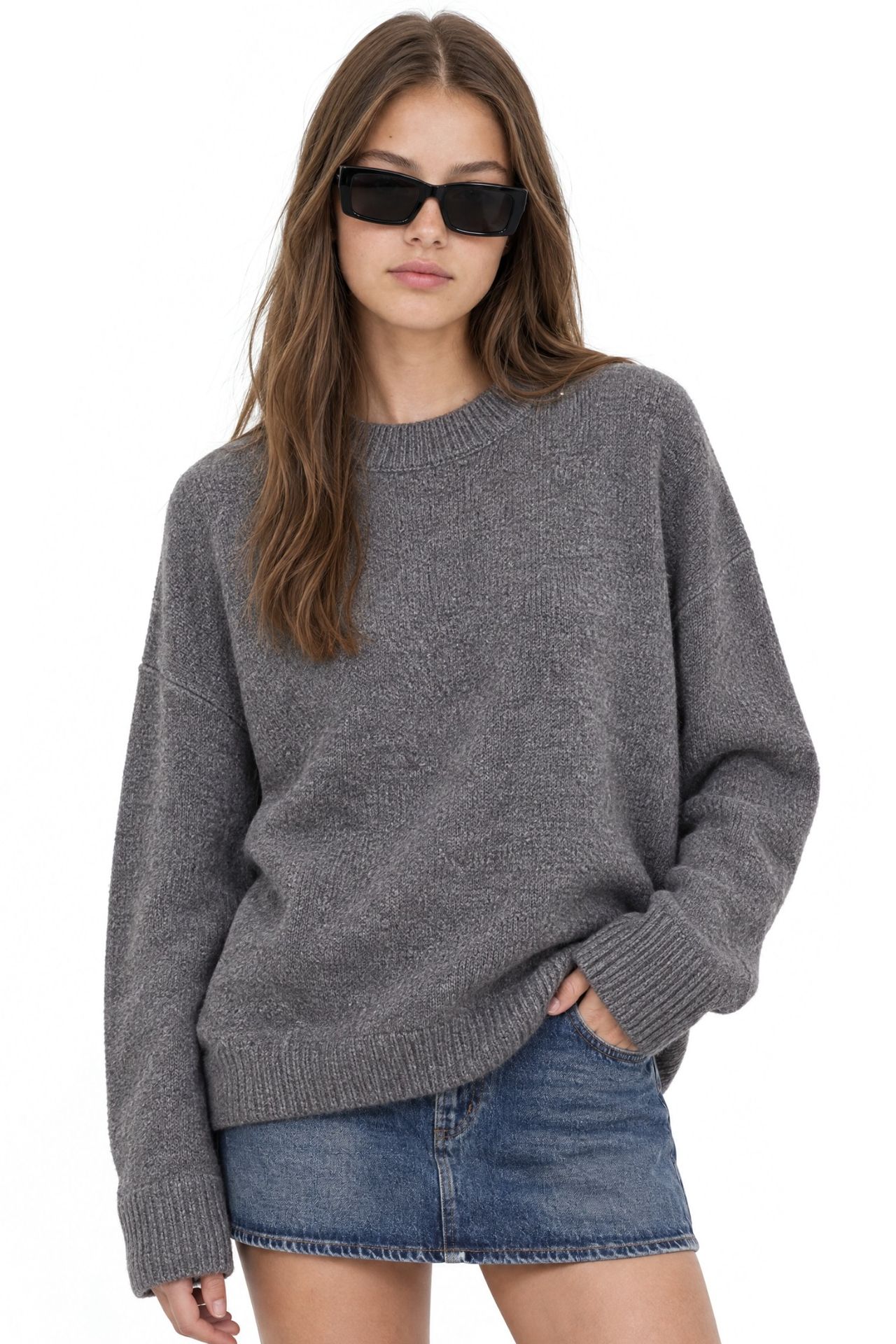 Mixray Oversized Knitwear Sweater 1