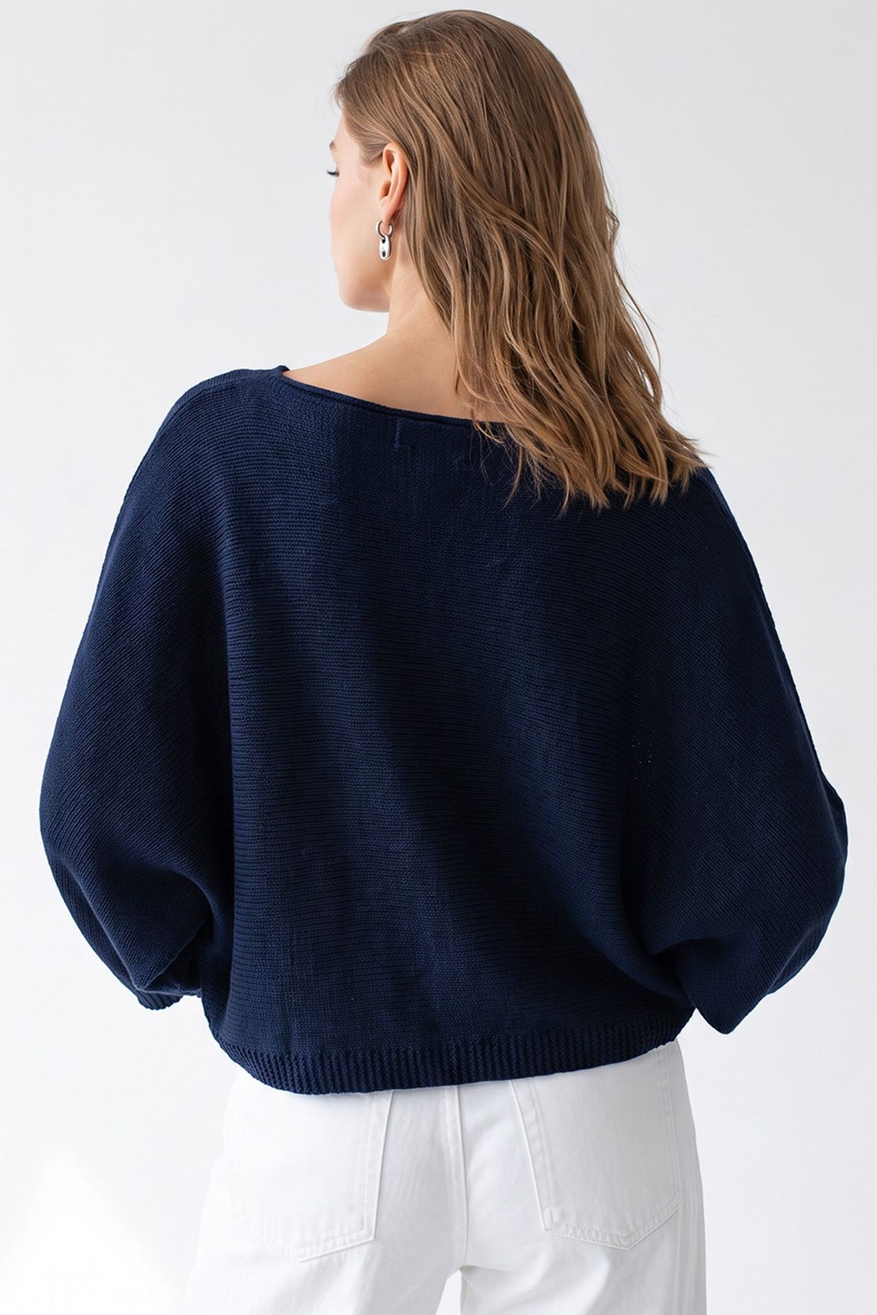 MIXRAY Women's Cotton-Blend Sweater 6