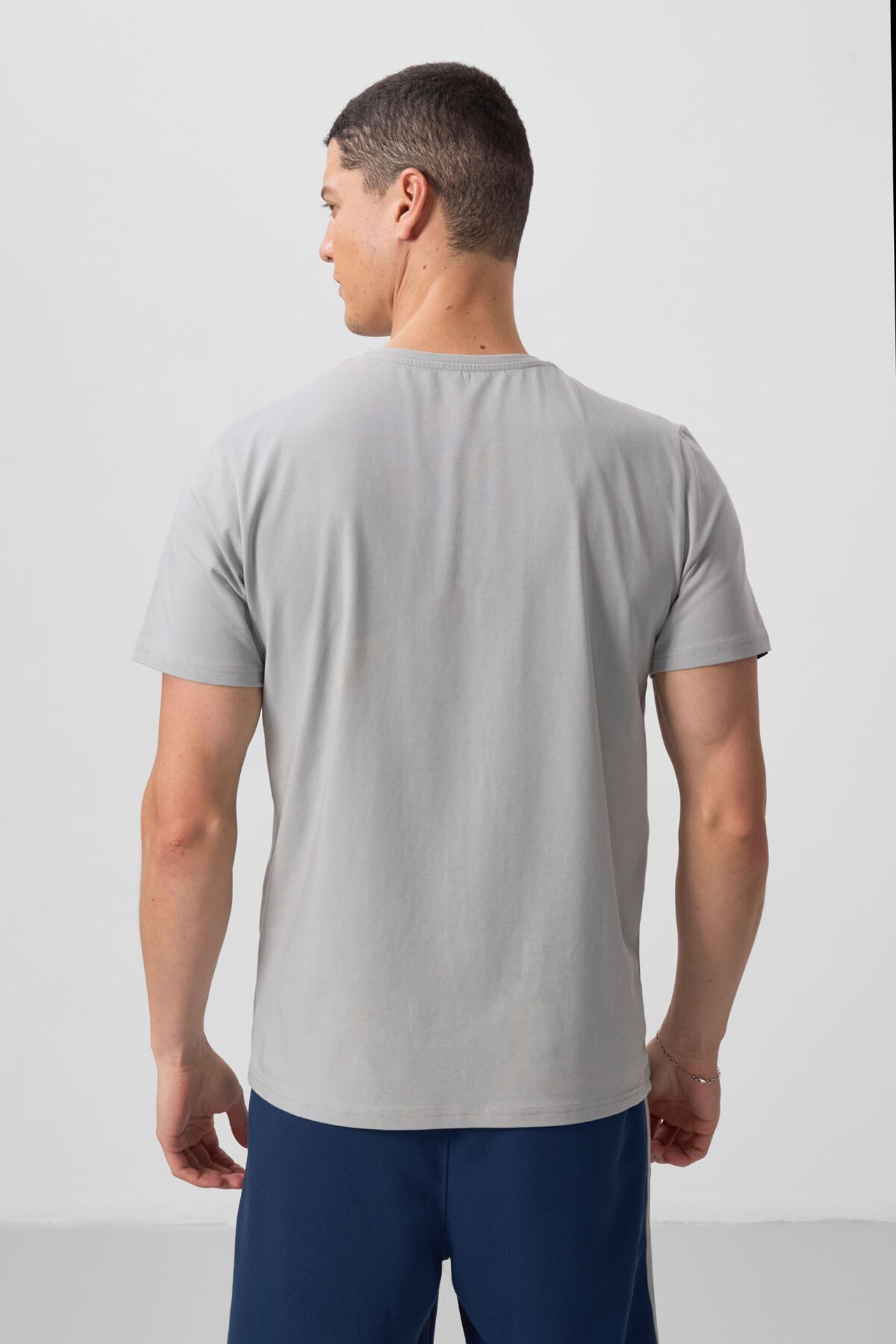 TOMMY Men's Cotton Elastane Crew Neck T-Shirt 6
