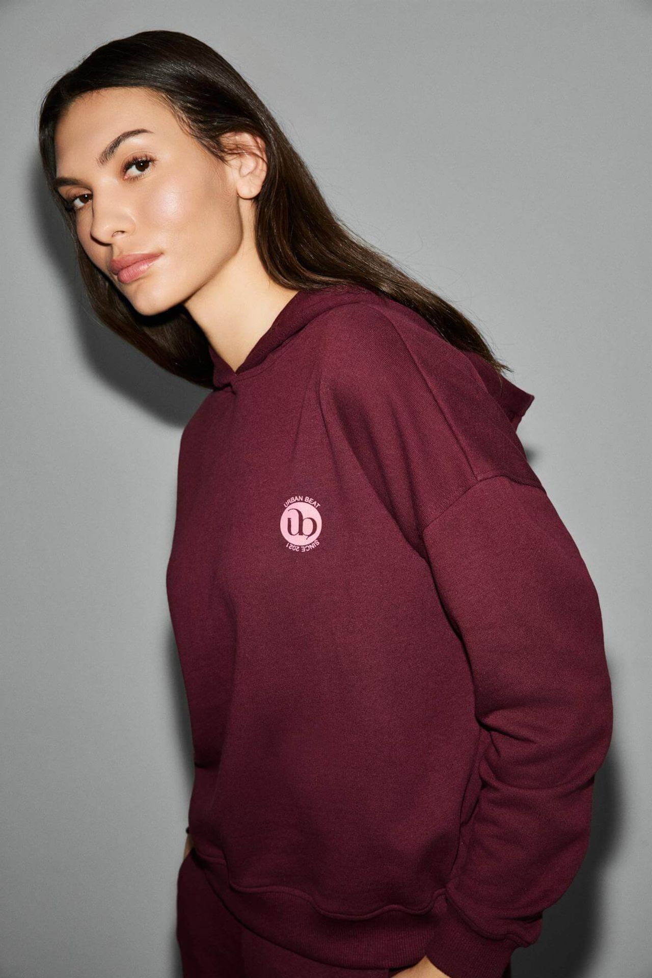 GRIMELANGE Geniş Kesim Kapüşonlu Sweatshirt 4