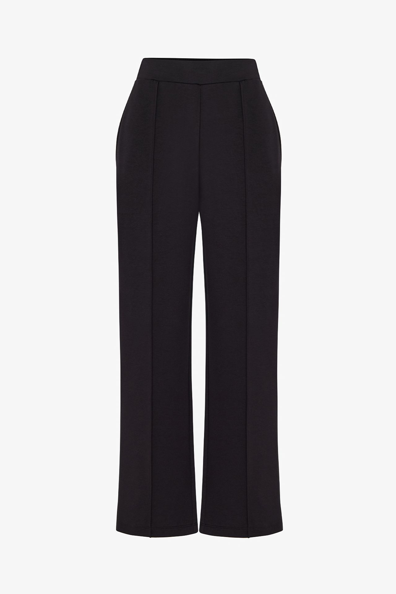 PENTI Women's Modal Straight-Leg Pants High 4