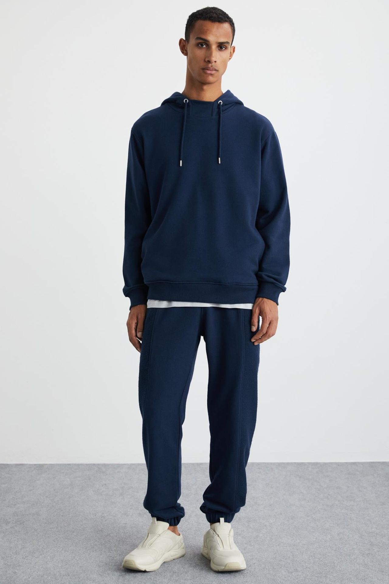GRIMELANGE Kapüşonlu Cepli Oversize Sweatshirt 2