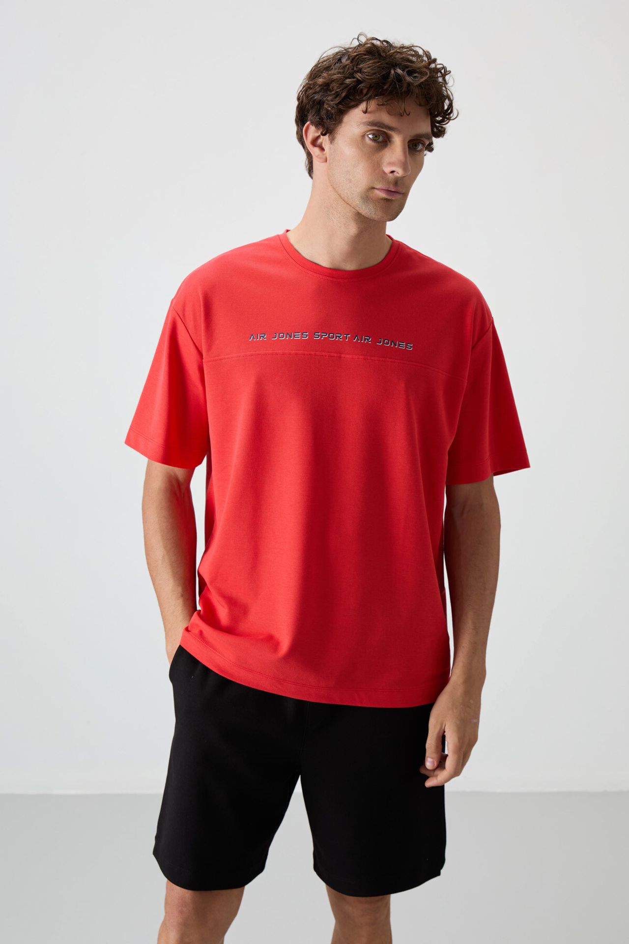 TOMMY Oversized Crew Neck Printed T-Shirt 4