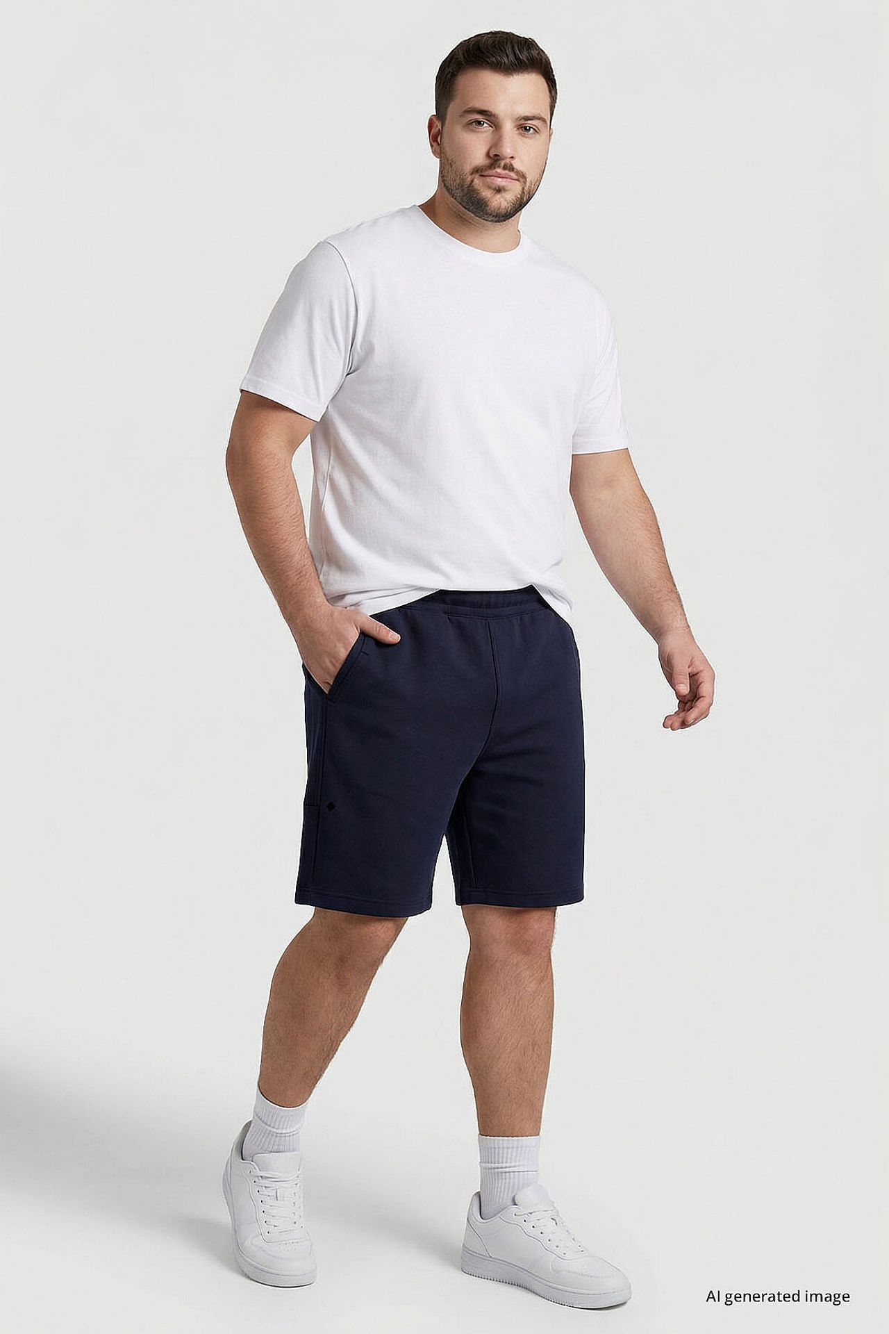 TOMMY Men's Mid Waist Sweat Shorts 3