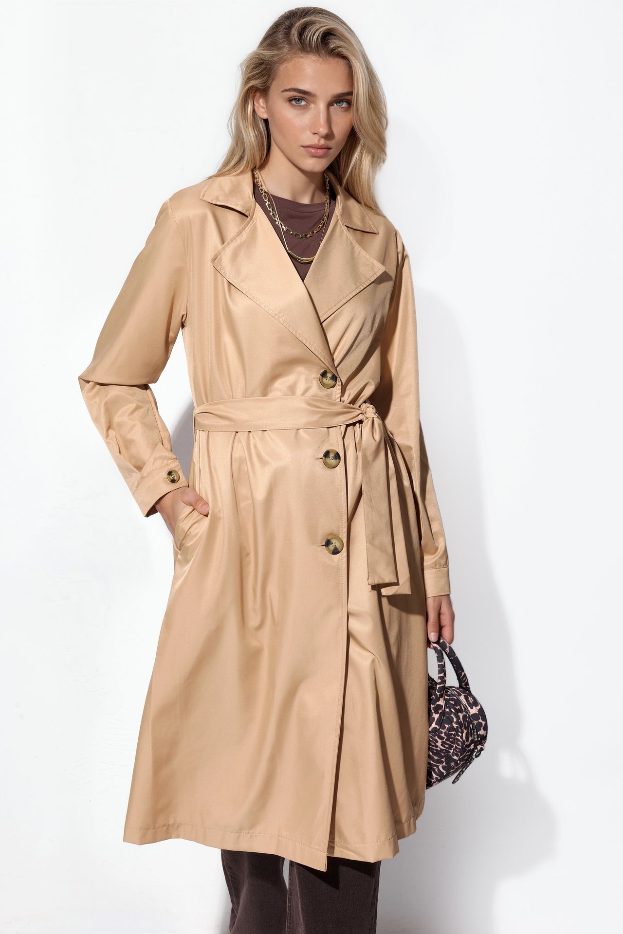 BDART Belted Long Trench Coat 4