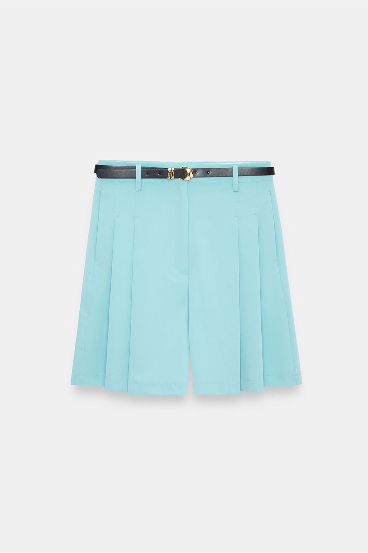 DILVIN High-Waist Wide-Leg Tailored Shorts