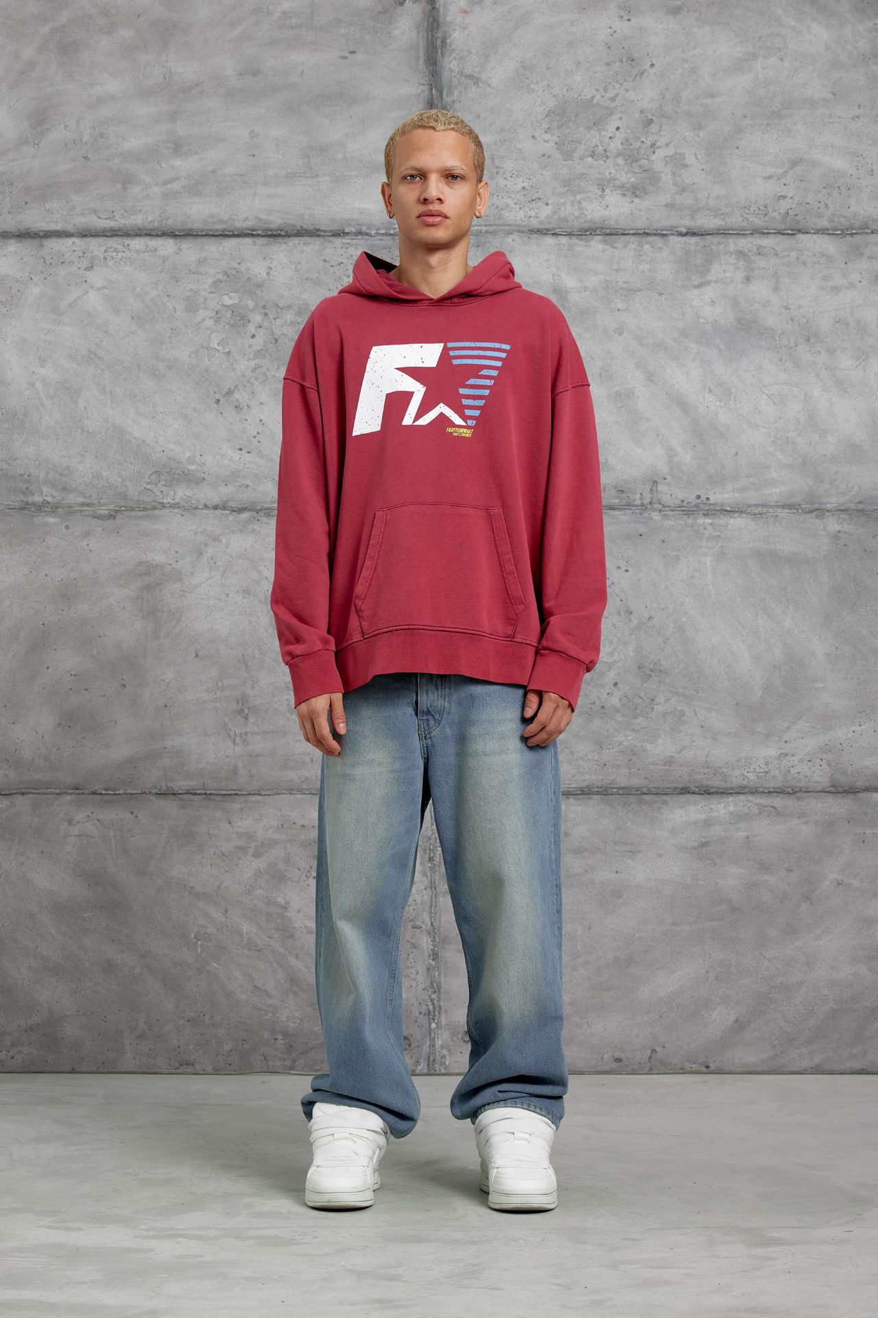 NOMARC Bol Kesim Kapüşonlu Logolu Sweatshirt 3