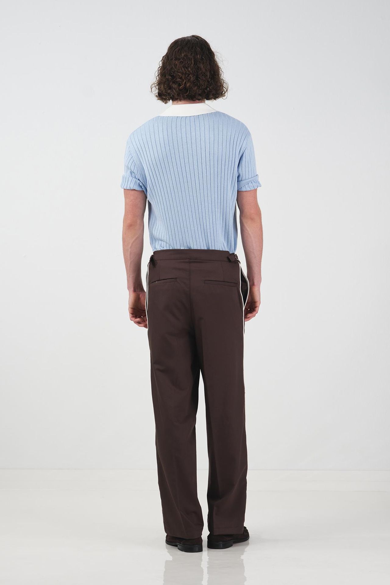 GIESTO Tailored Straight-Leg Suit Pants