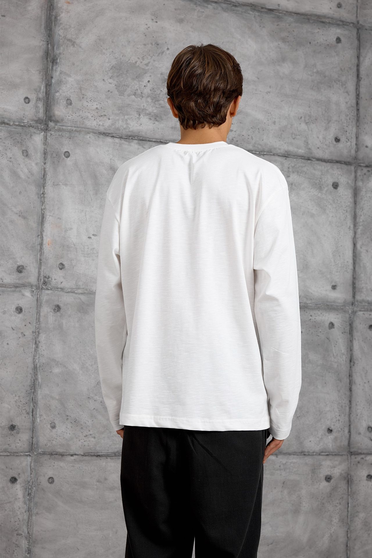 NOMARC Uzun Kollu Bisiklet Yaka Sweatshirt 5