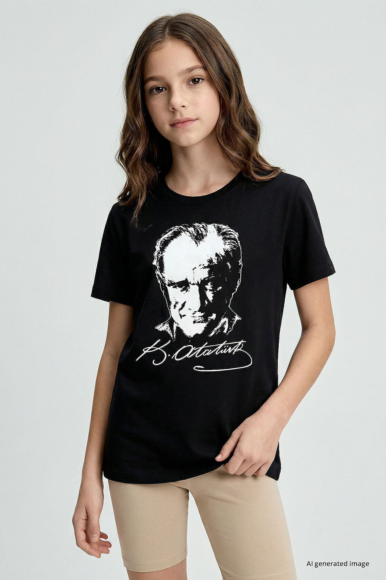 TOMMY Child Crew Neck Text Print T-Shirt 2