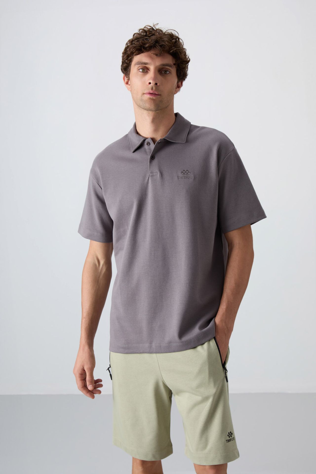 TOMMY Men's Oversized Polo T-Shirt 3