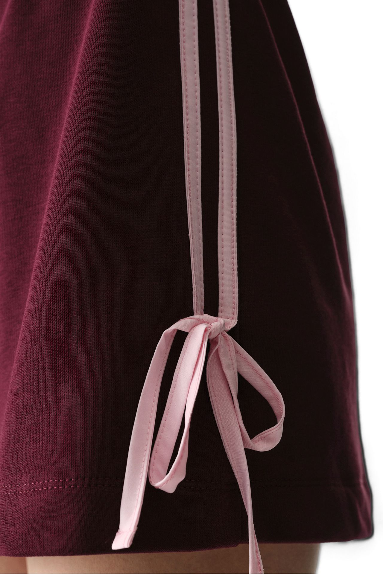 PENTI Women's Bow Detailed Shorts With Ribbon Detail 3