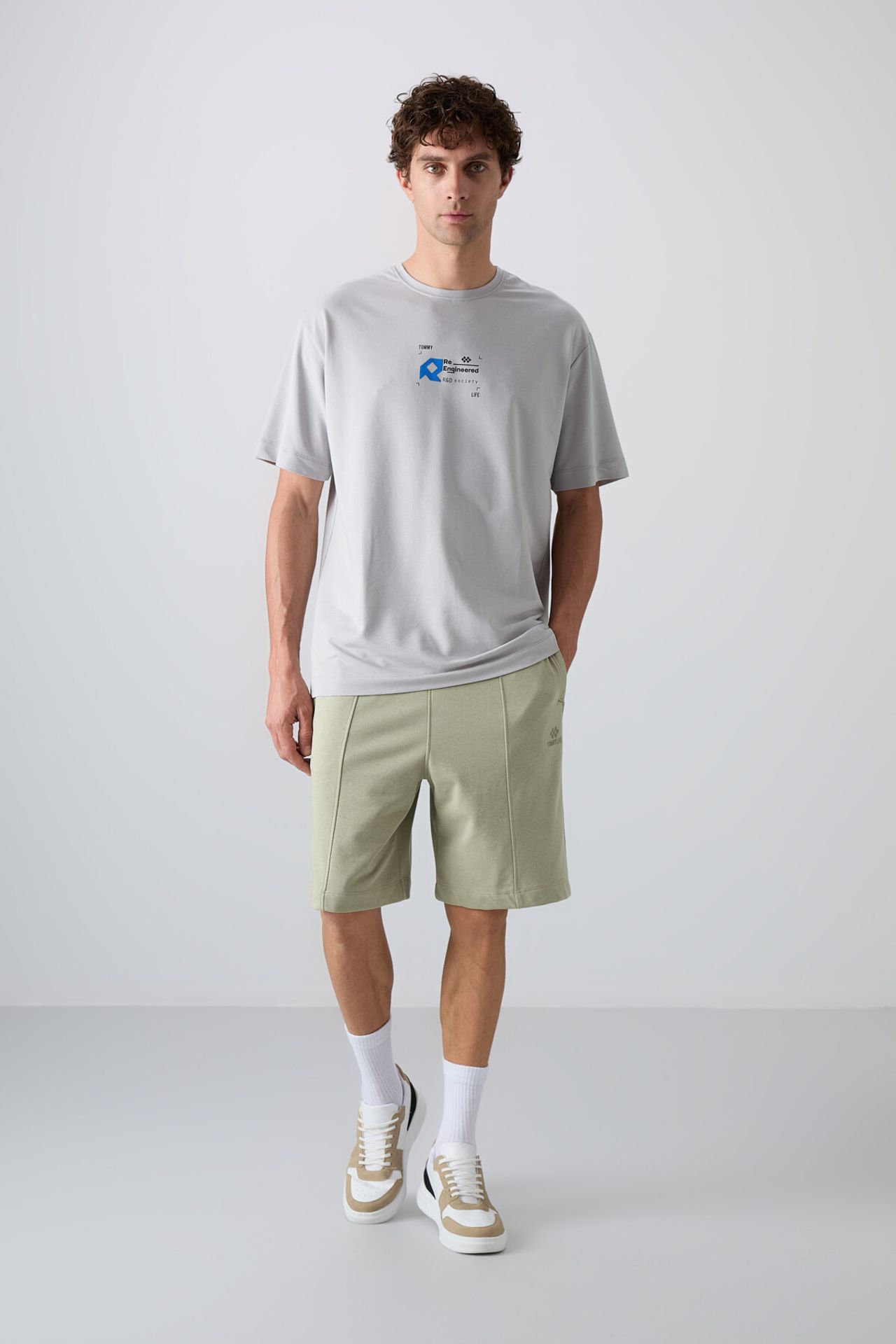 TOMMY Men's Knit Sweat Shorts 1