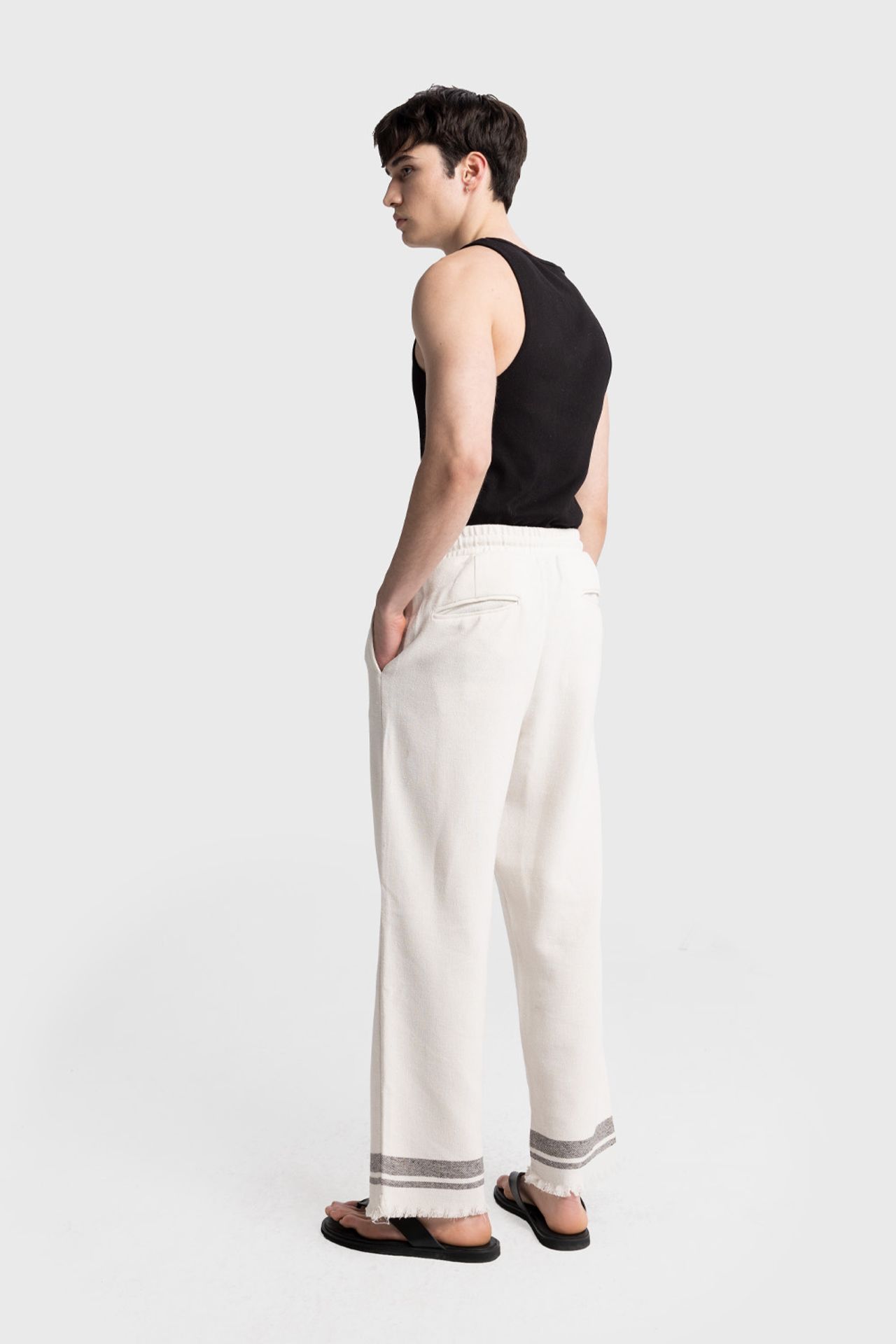 GIESTO Men's Cotton Knit Pants 2