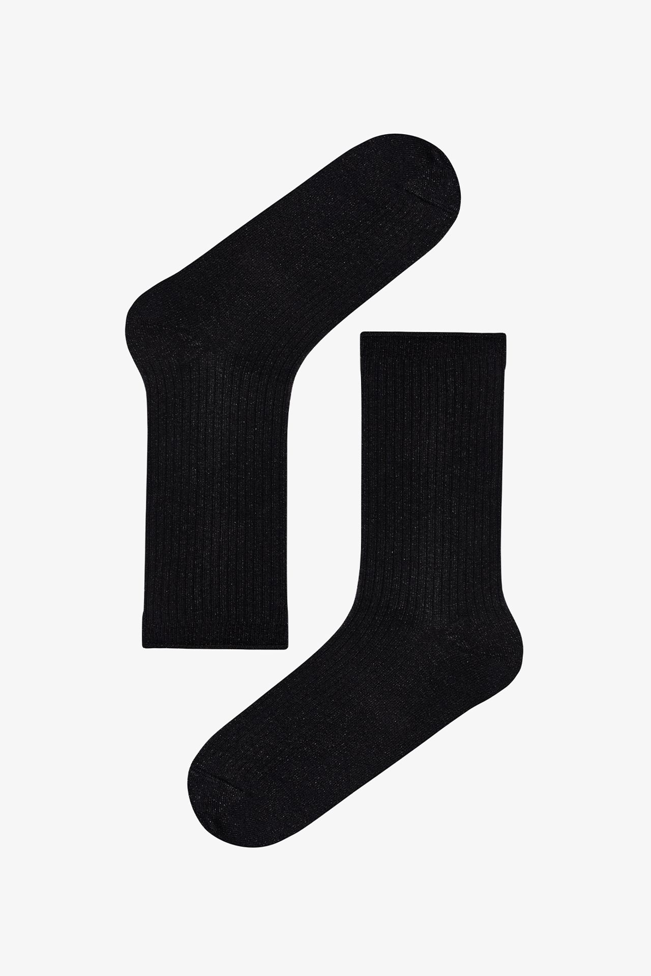 PENTI Dream Gleam Cotton Glitter 2-Pack Crew Socks 2
