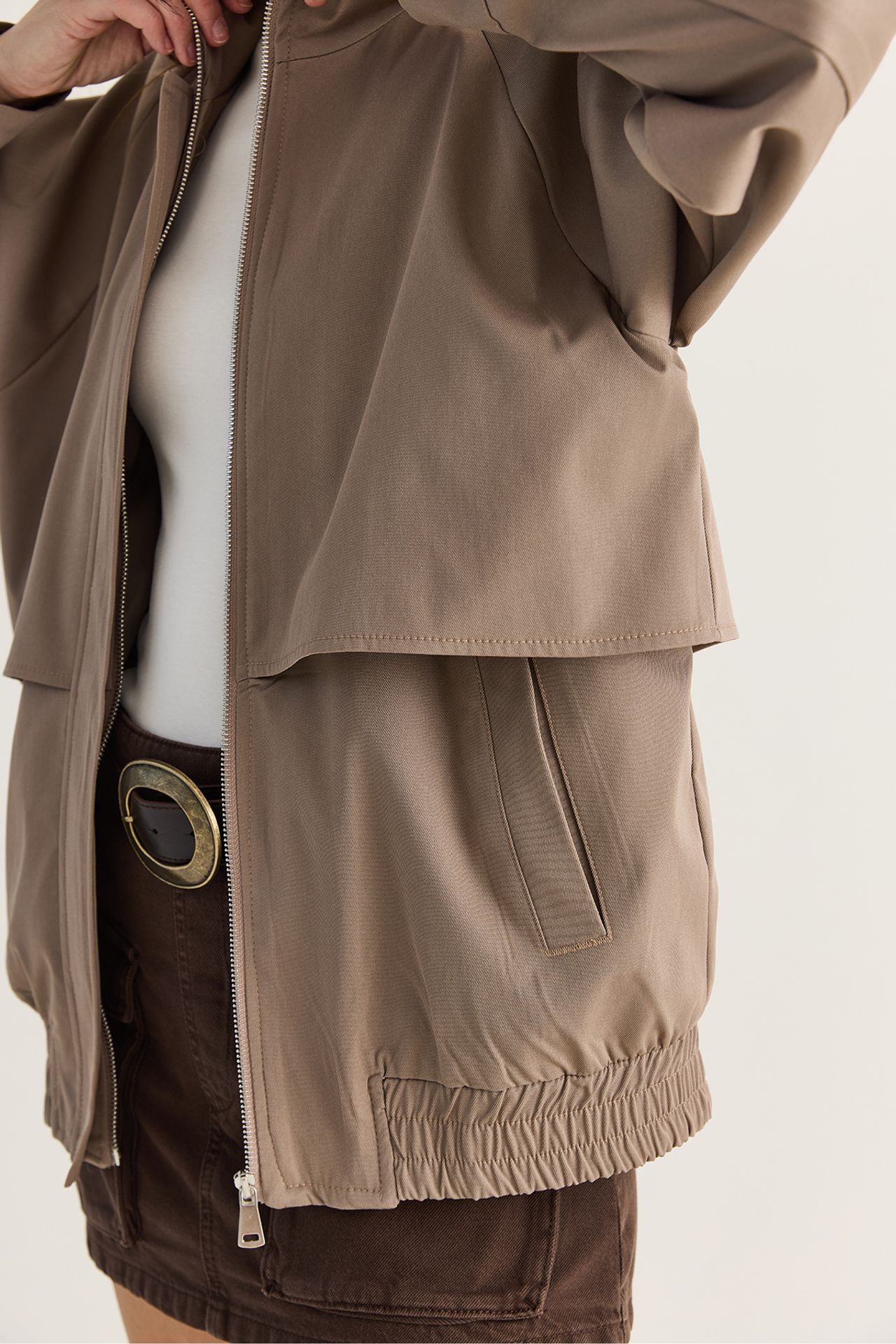 LUCCI Women's Trench Coat 4