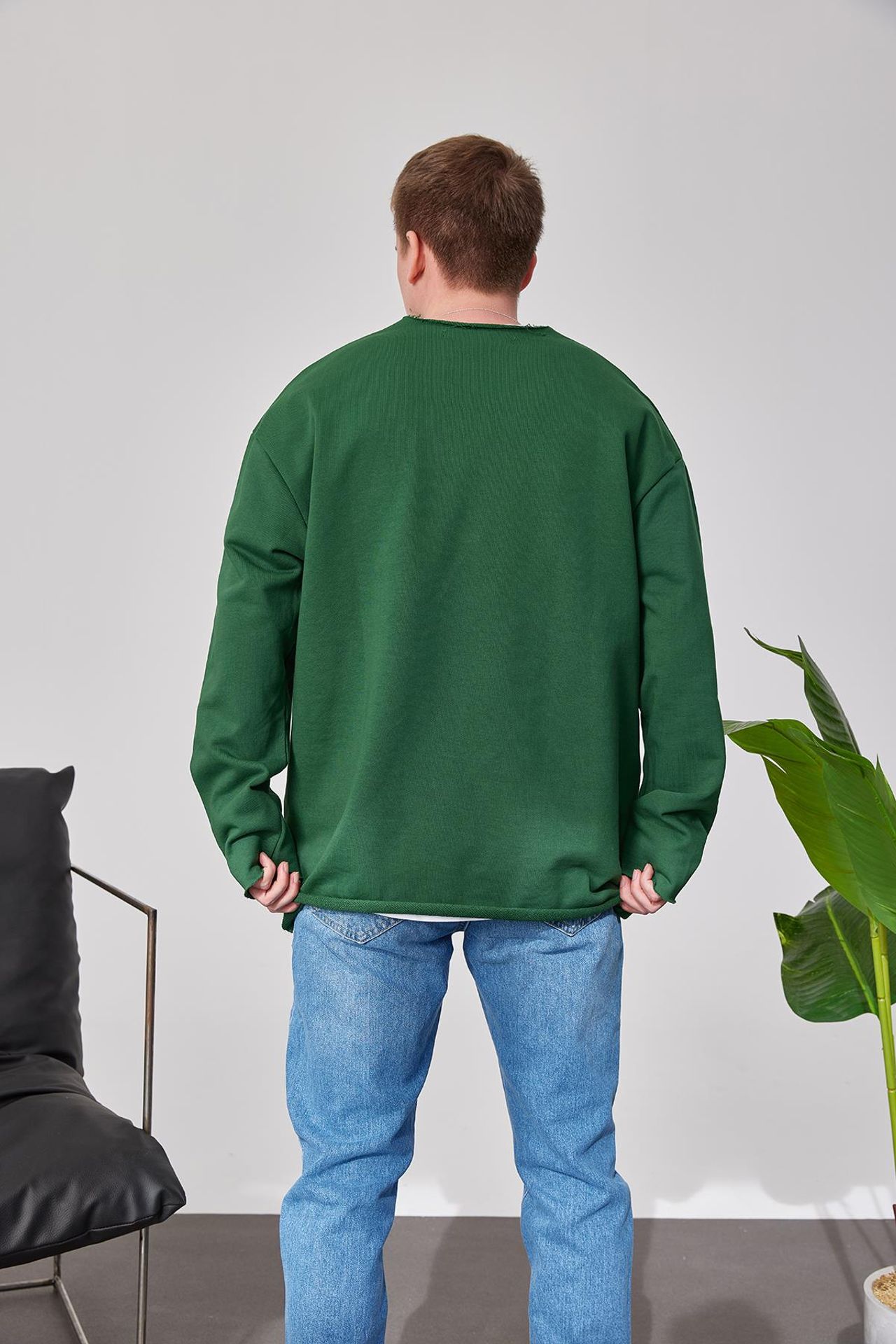 NOMARC Bisiklet Yaka Fitilli Sweatshirt 3