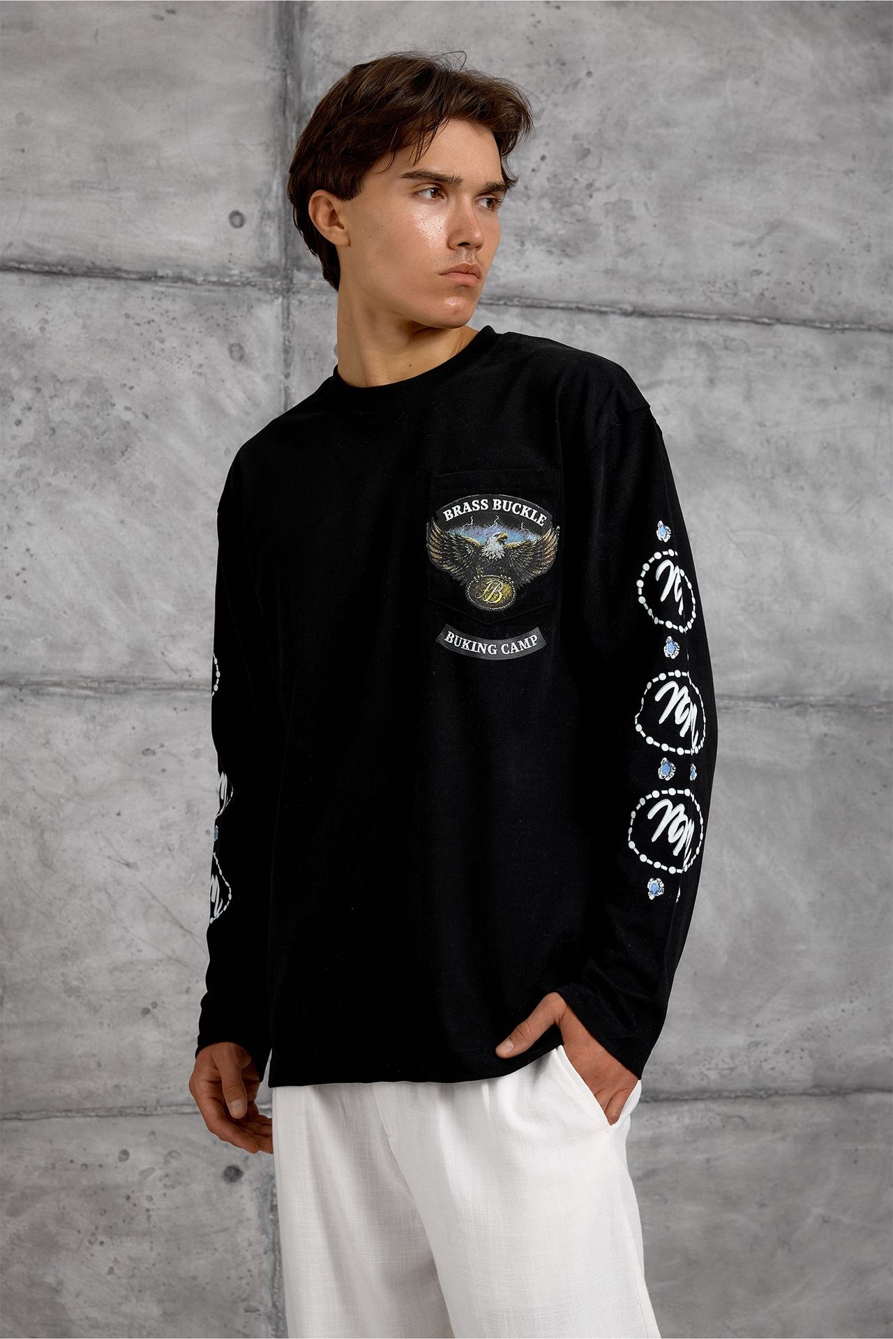 NOMARC Rahat Bisiklet Yaka Sweatshirt 1