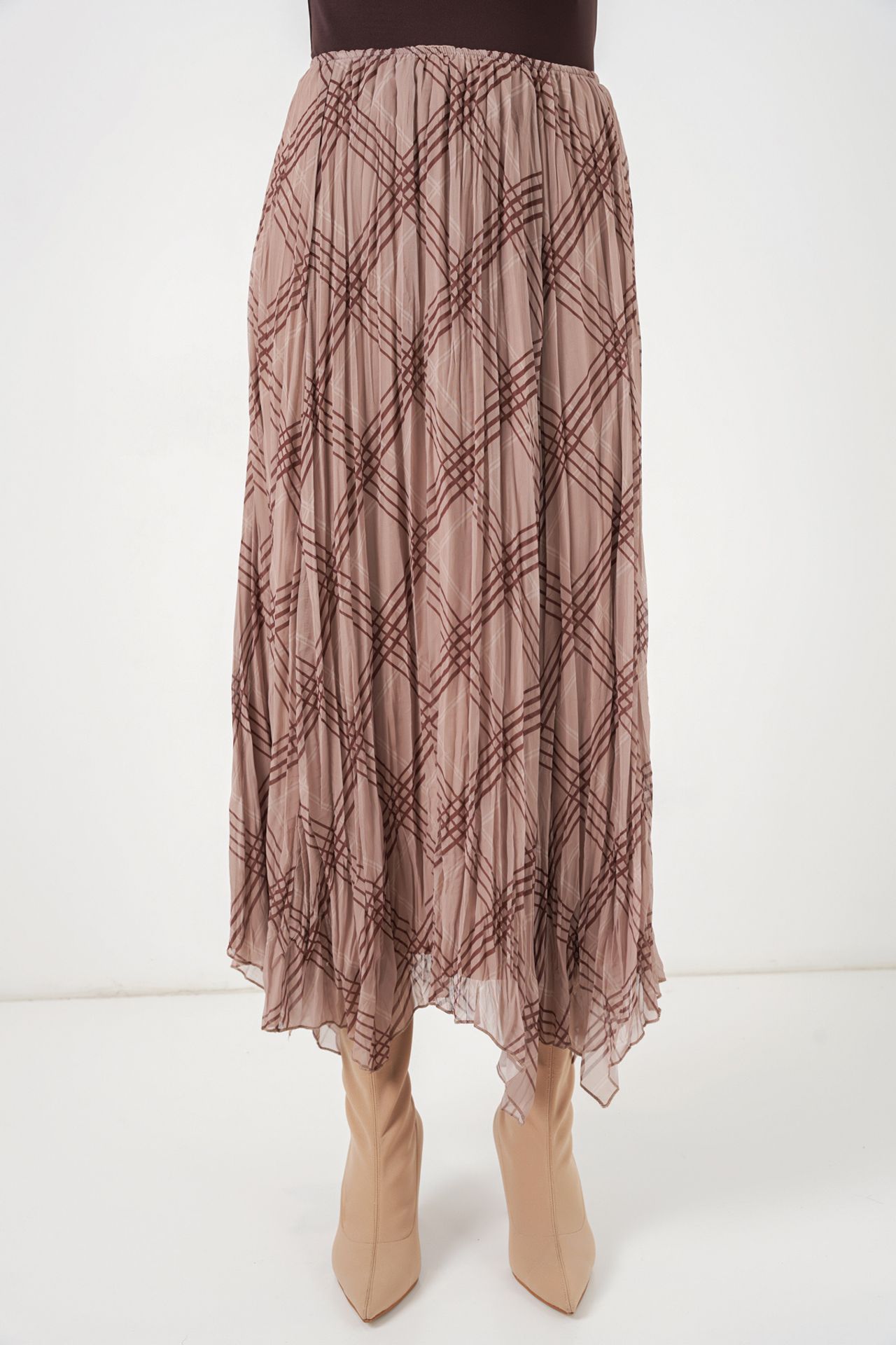 BDART Asymmetrical Patterned Maxi Skirt 2