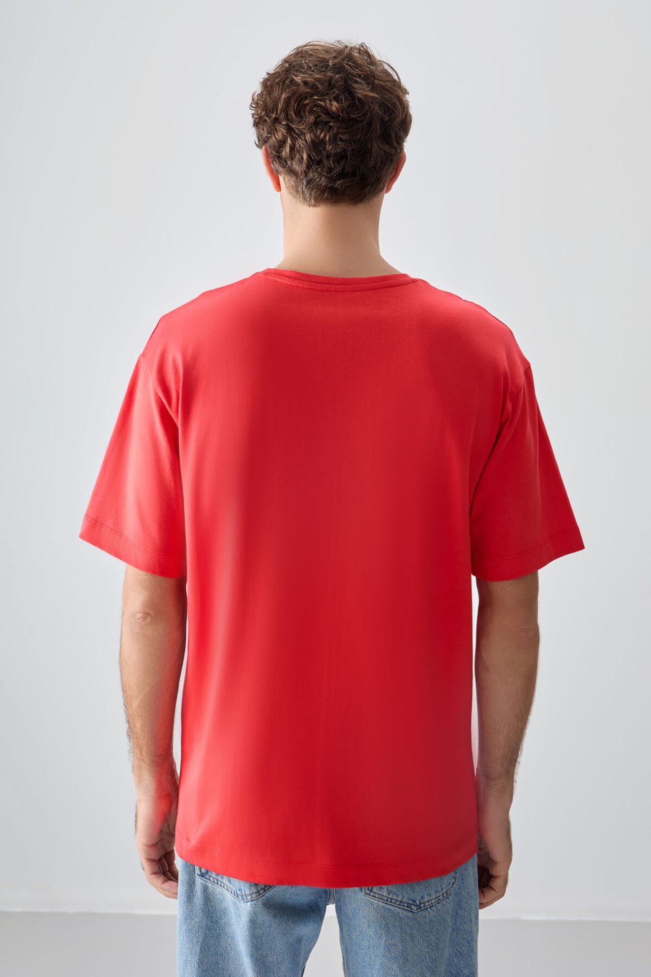 TOMMY Oversized Cotton Printed T-Shirt 4