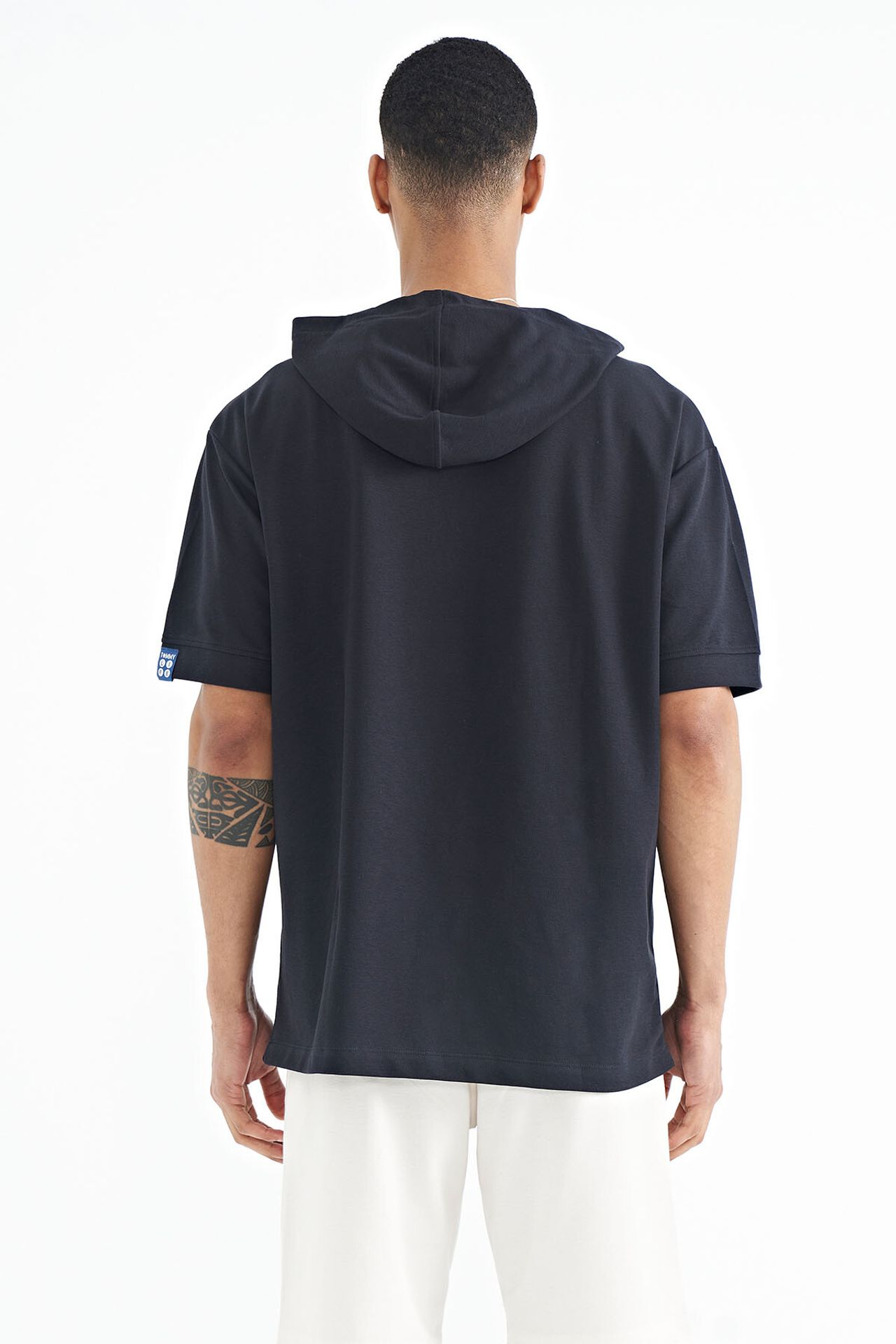 TOMMY Oversized Hooded Short-sleeve T-shirt 6
