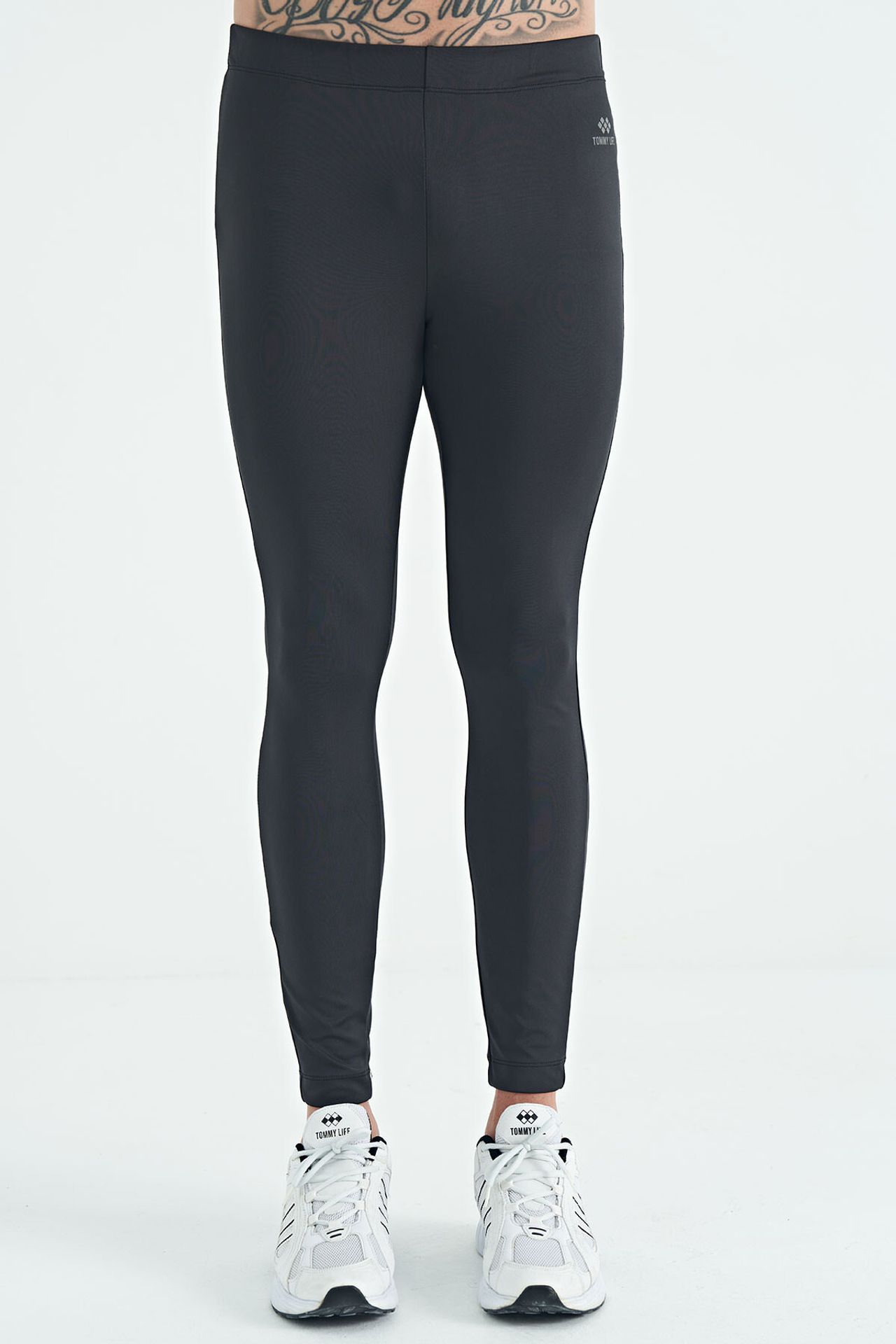 TOMMY Men's Skinny High-Waist Knit Active Pants 2