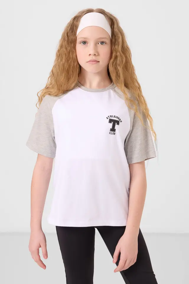 TOMMY Youth Unisex Cotton Elastane T-Shirt