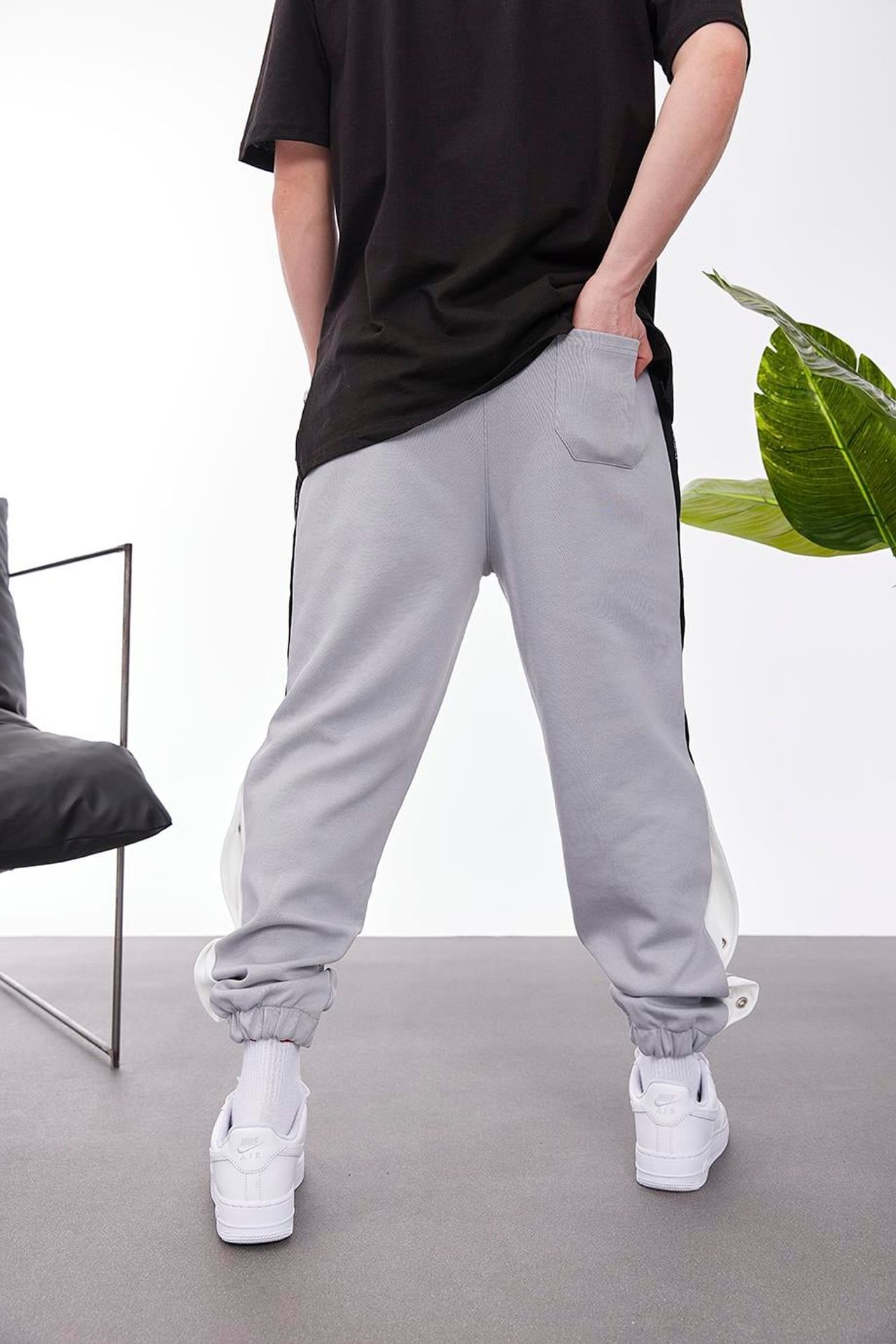 NOMARC Renk Bloklu Jogger Eşofman Altı 4