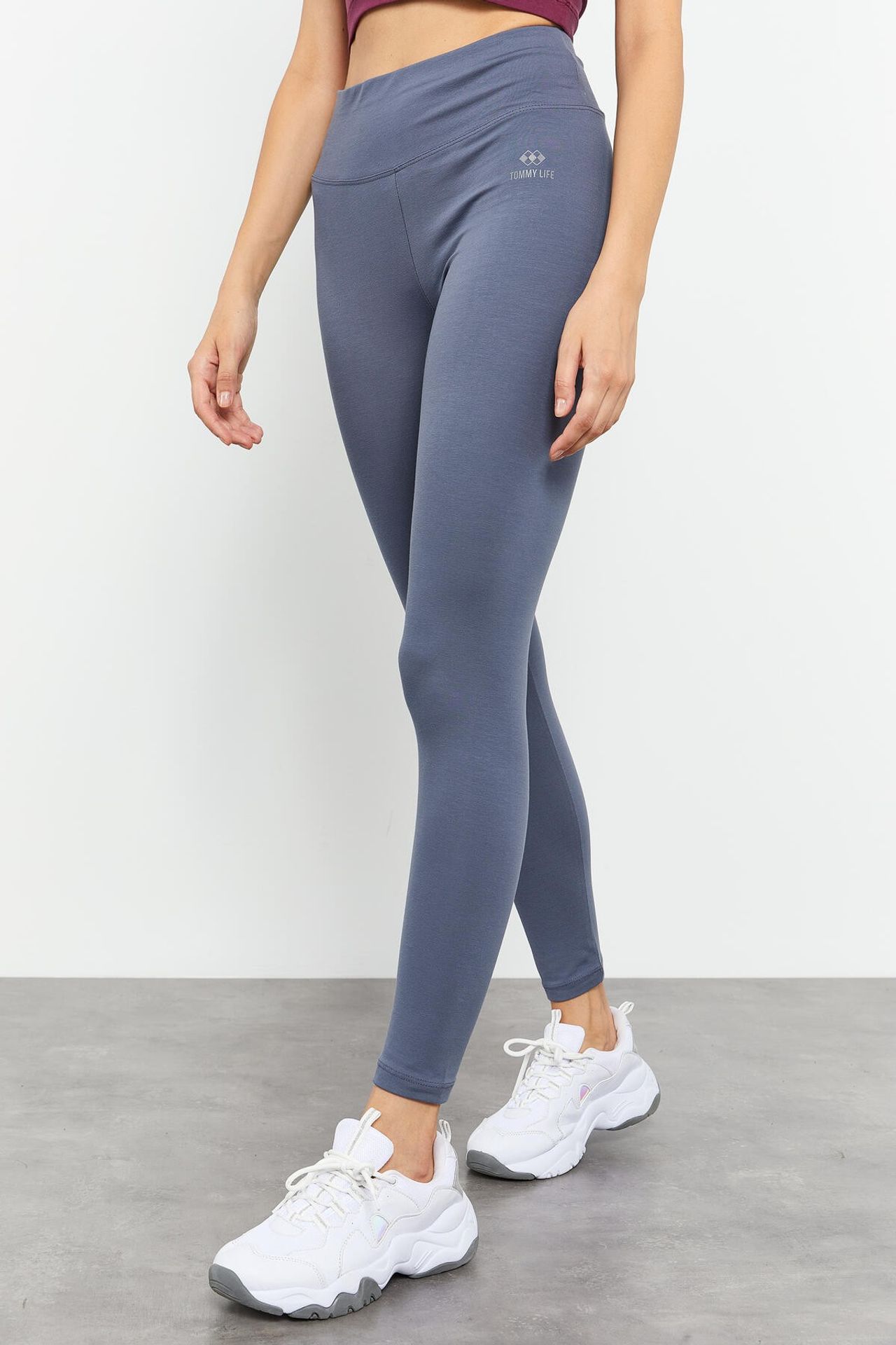 TOMMY High-Waist Cotton Elastane Leggings 2