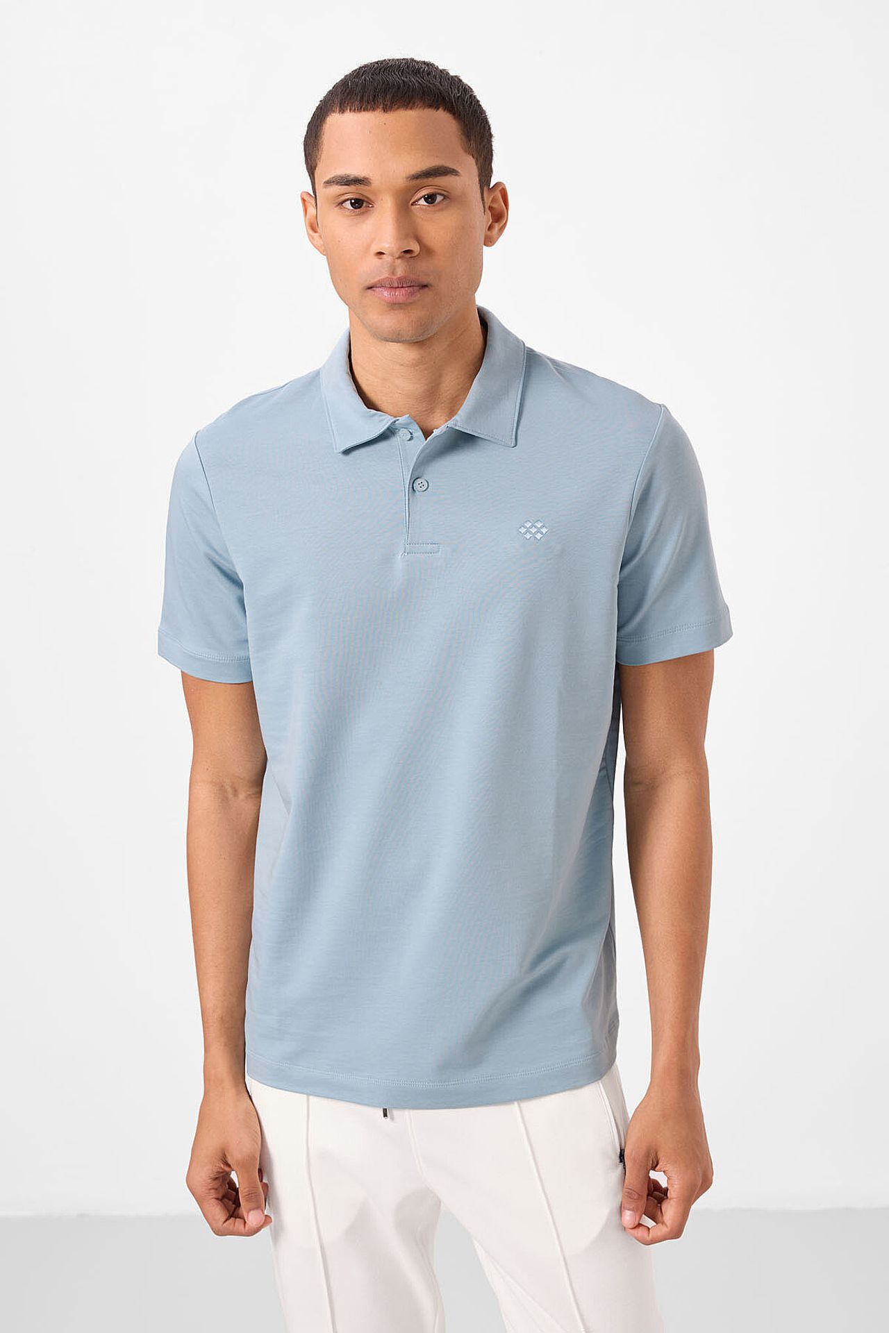 TOMMY Men's Cotton Elastane Polo T-Shirt 2