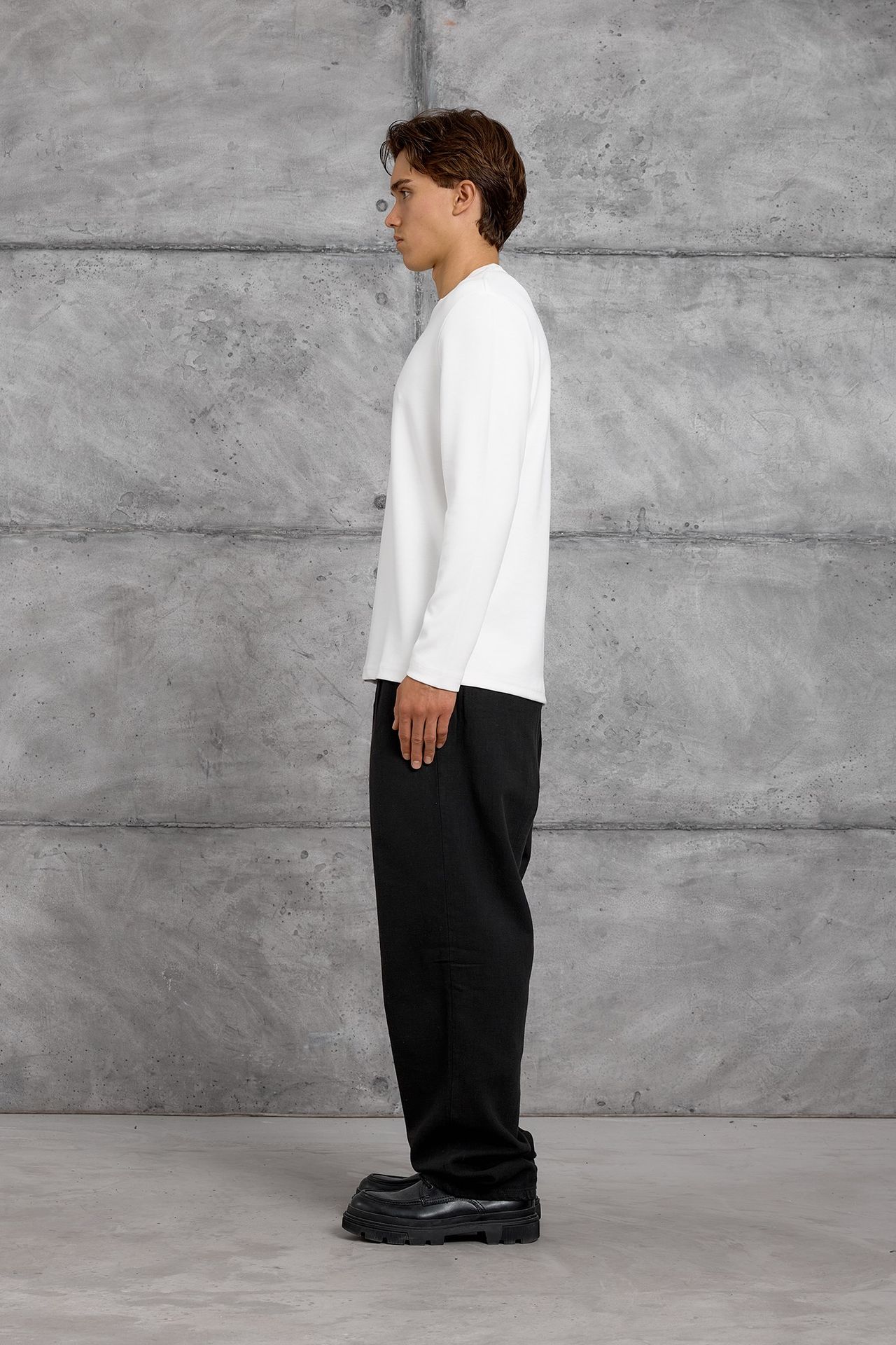 NOMARC Normal Kalıp Bisiklet Yaka Sweatshirt 4