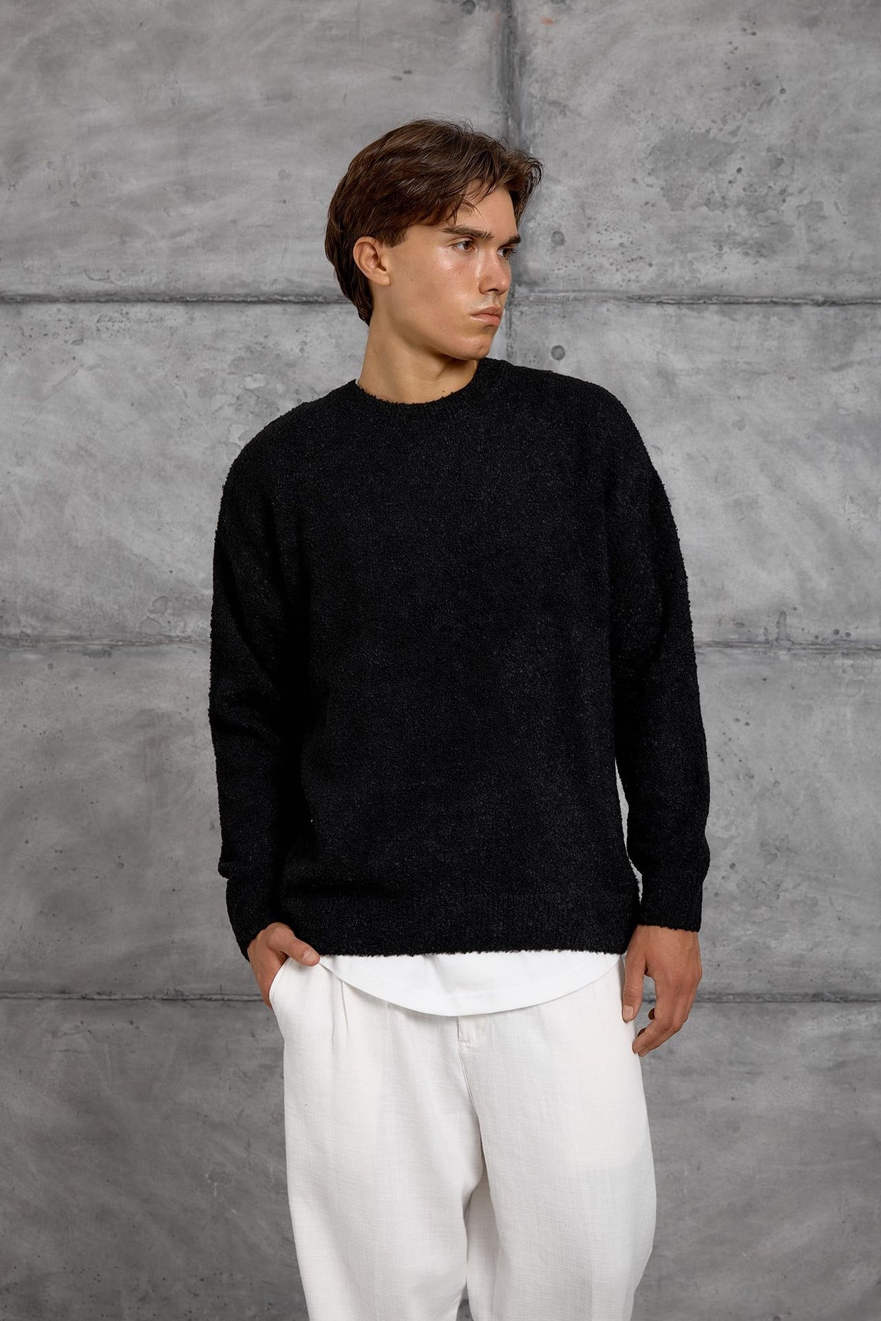 NOMARC Regular Fit Bisiklet Yaka Kazak 6