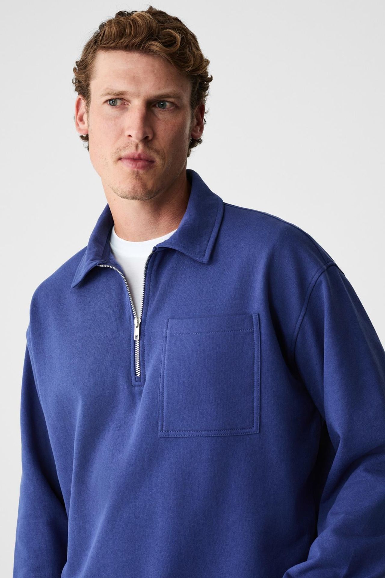 GRIMELANGE Yarım Fermuarlı Sweatshirt 4
