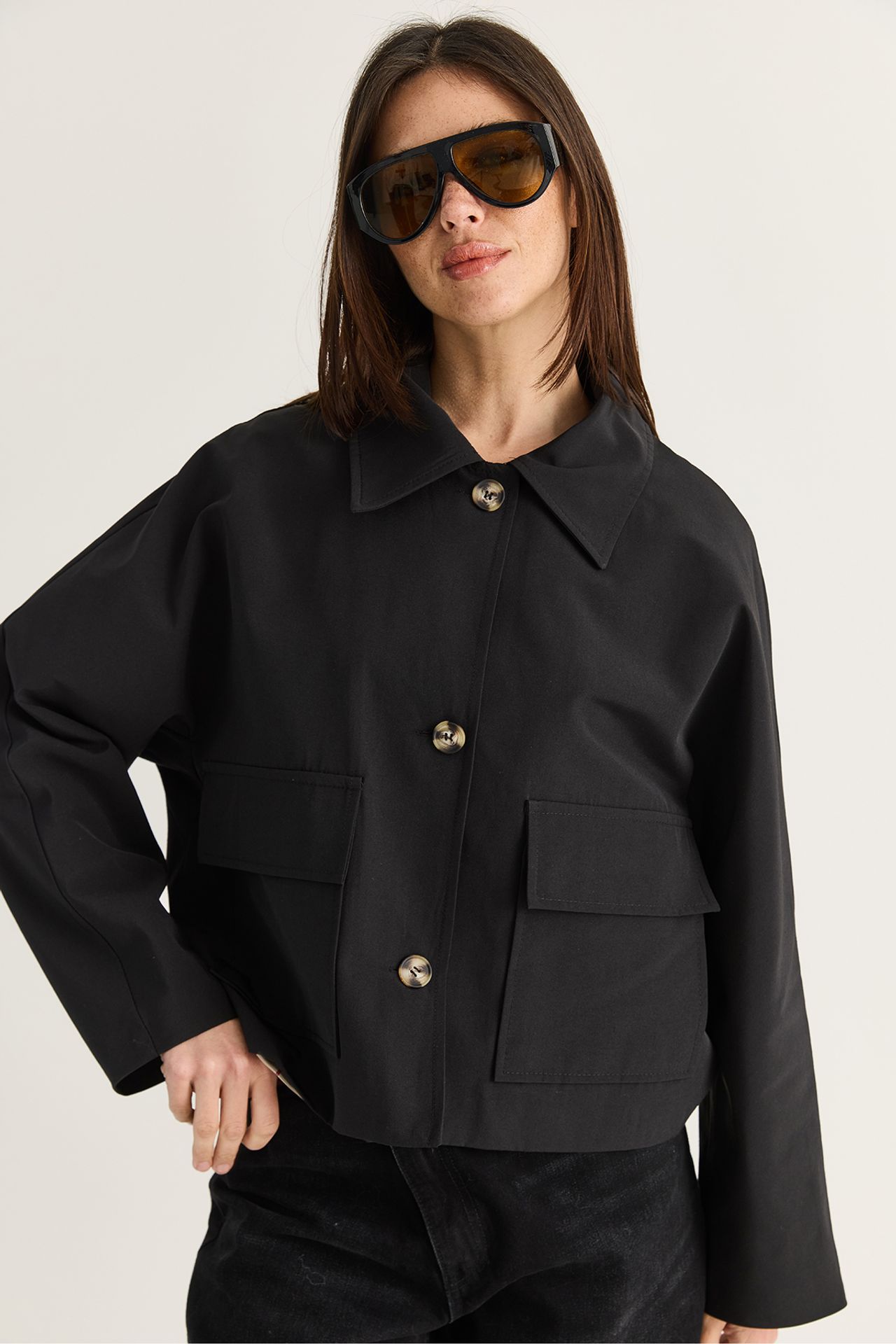 LUCCI Women's Trench Coat 4