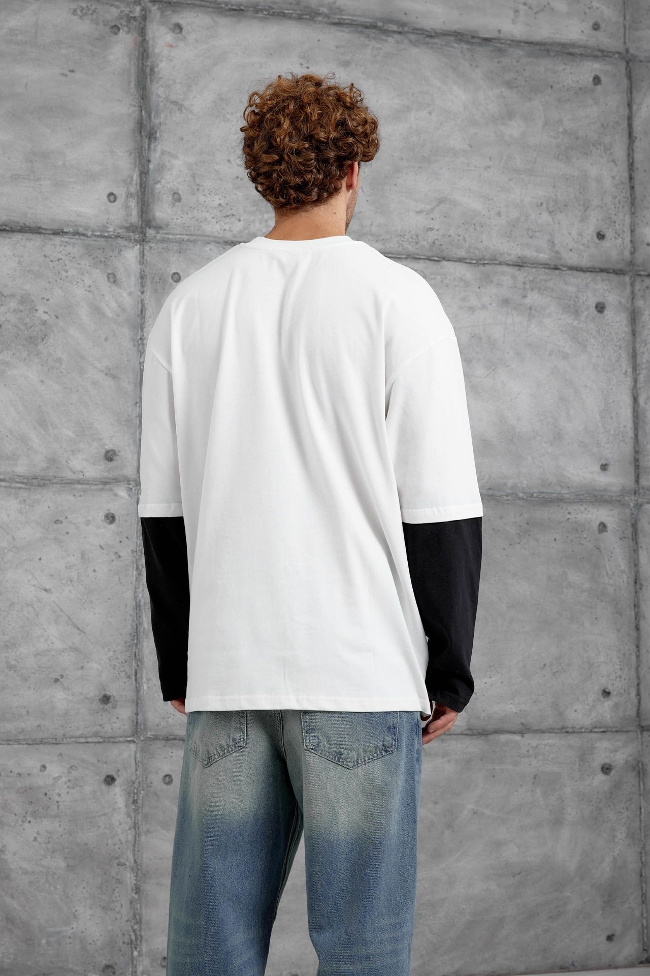 NOMARC Normal Kalıp Bisiklet Yaka Sweatshirt 3