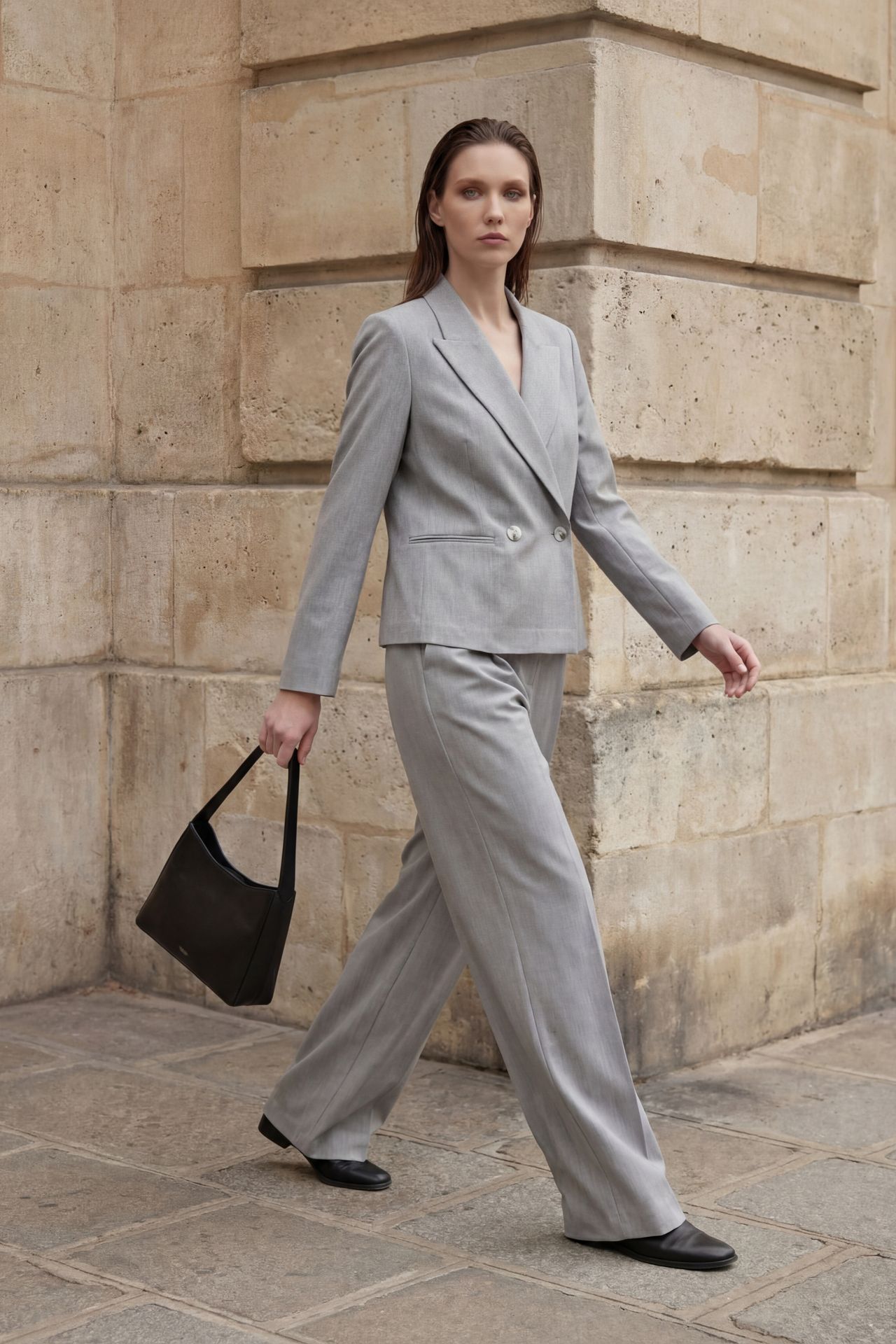 MY FASHION Classic Buttoned Blazer 3
