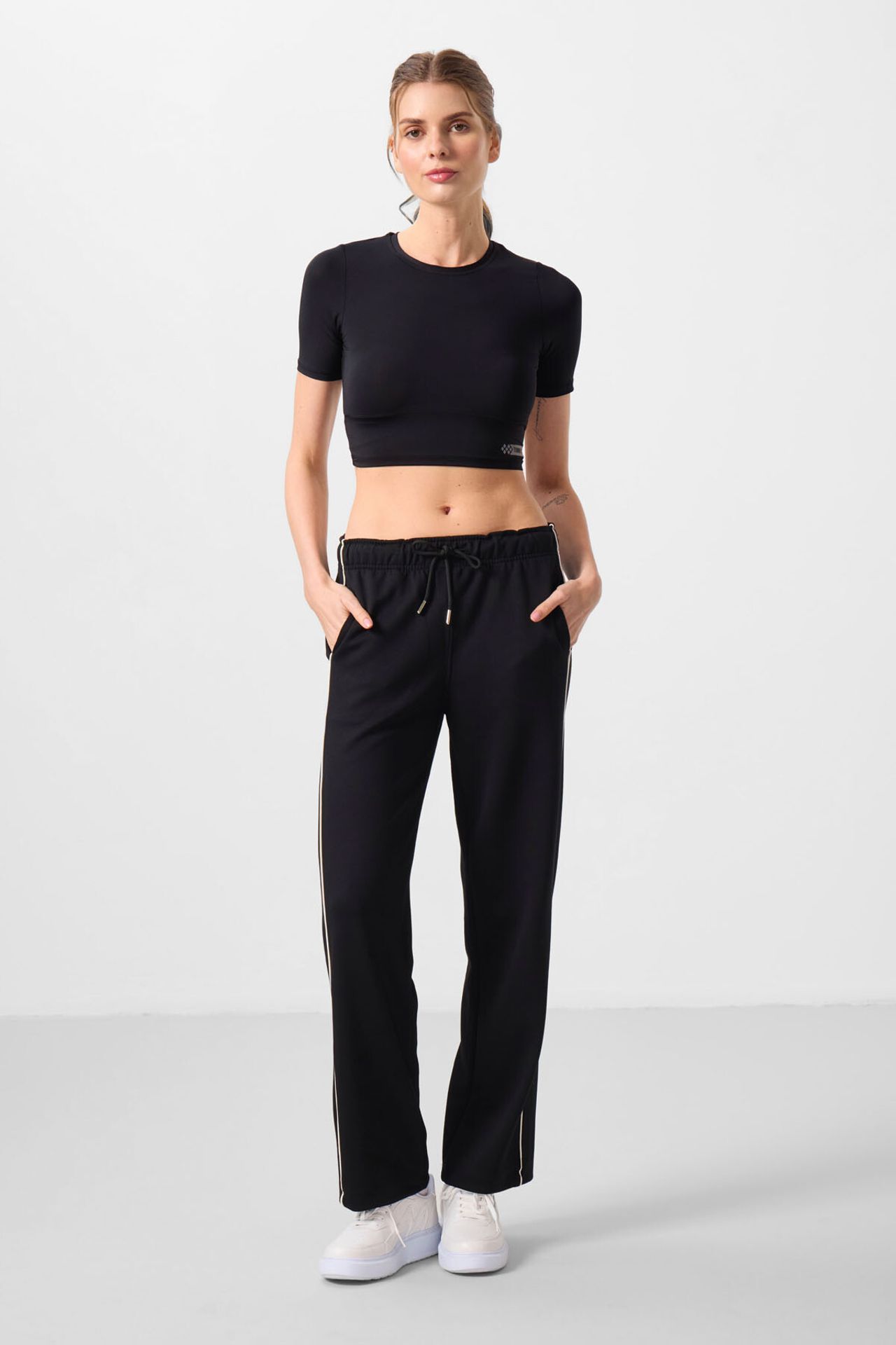 TOMMY Wide-Leg Palazzo Trousers 1