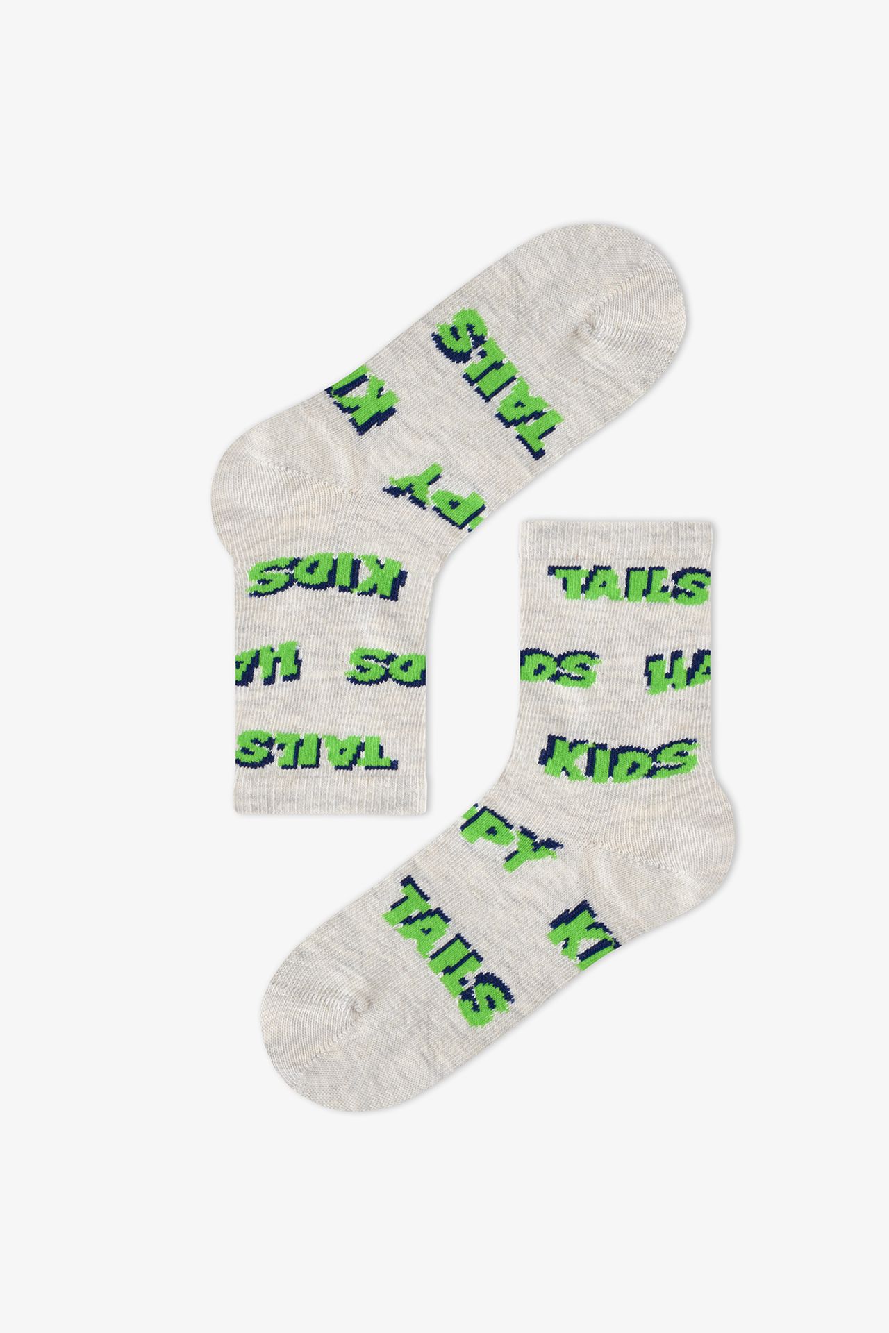 PENTI Boys' Paws&play Dog Patterned Pair Crew Socks 4
