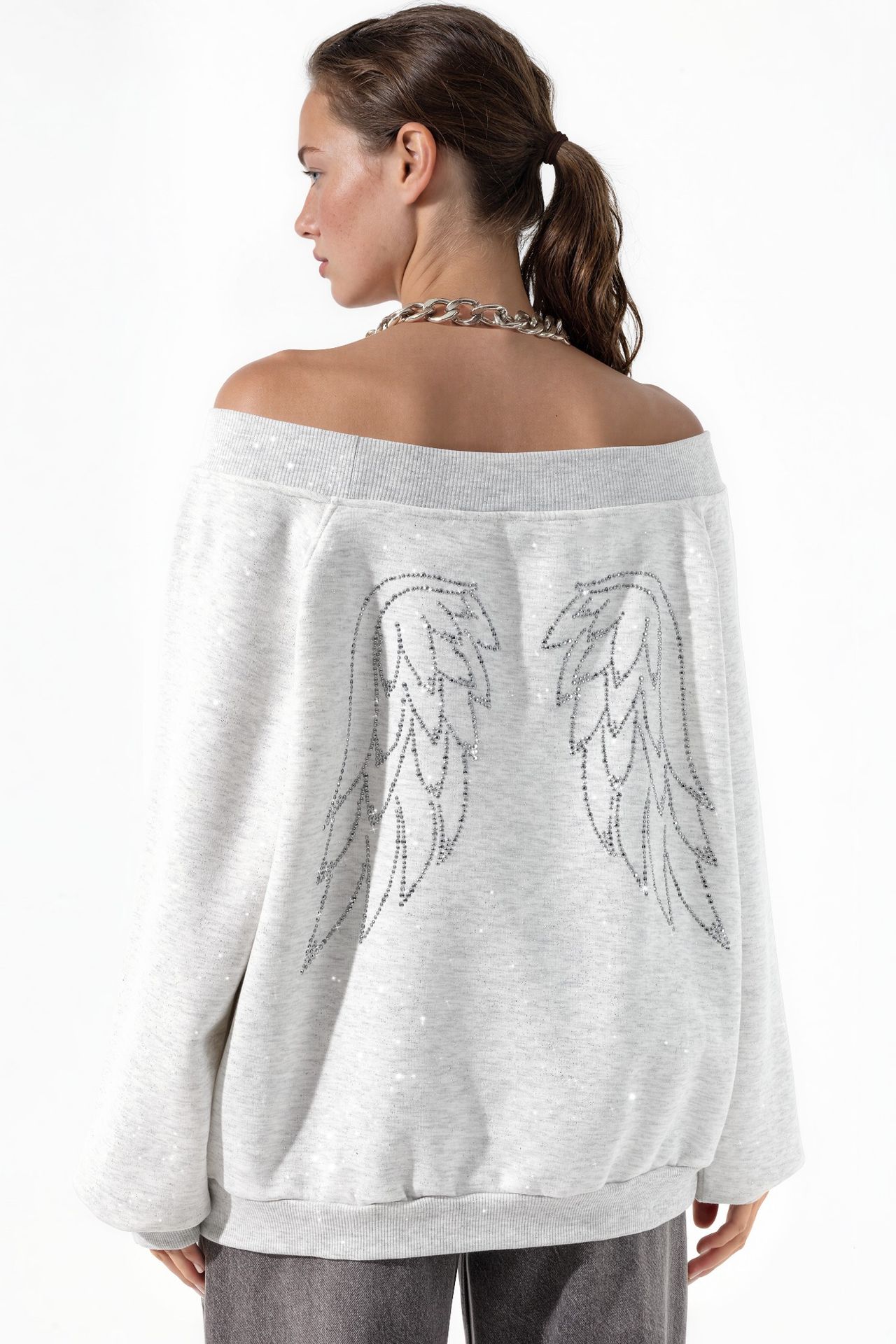 BUSEM Women's Cotton-Blend Sweatshirt 2