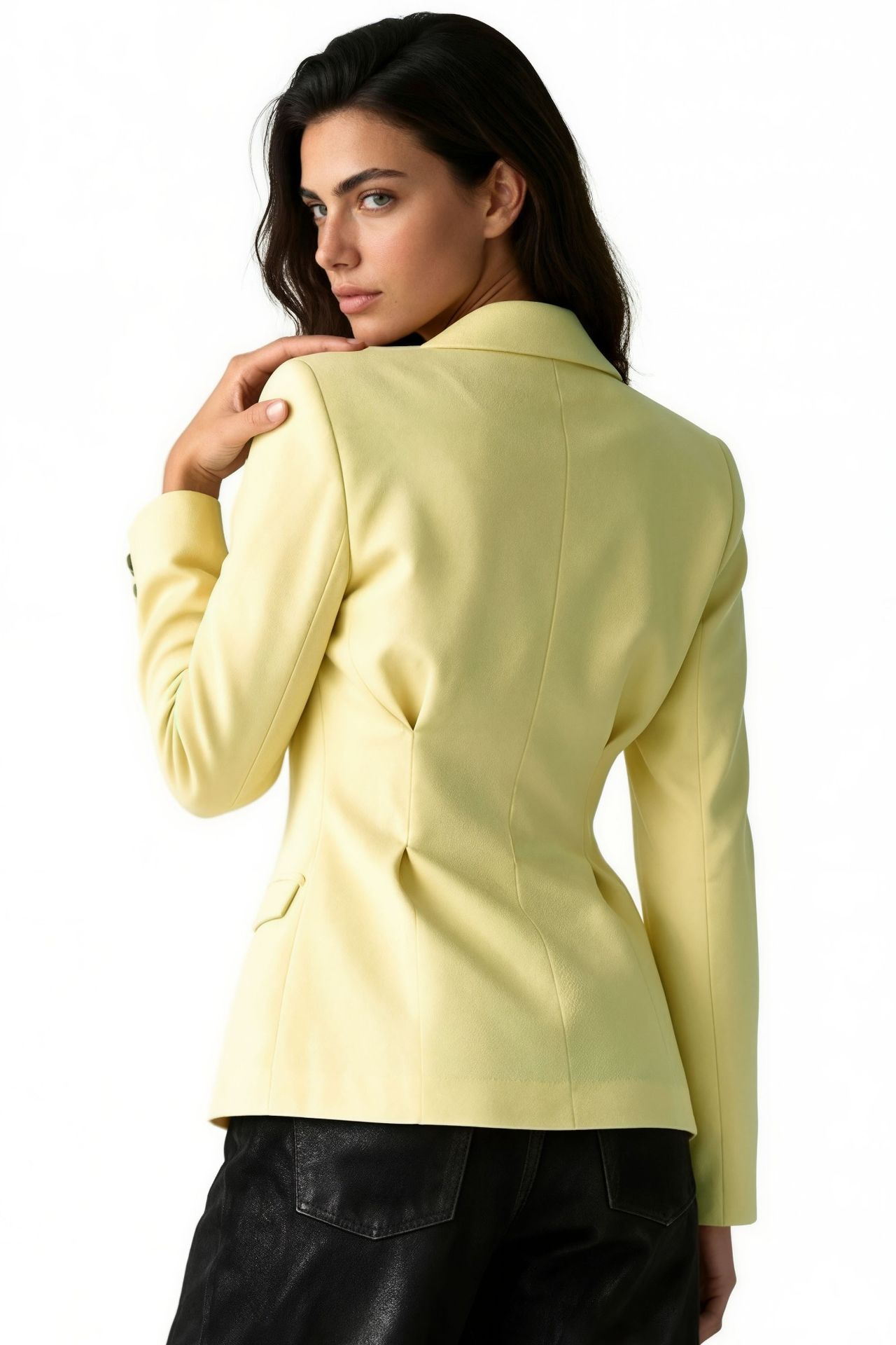 PUCKA Women’s Crepe Blazer Jacket 3