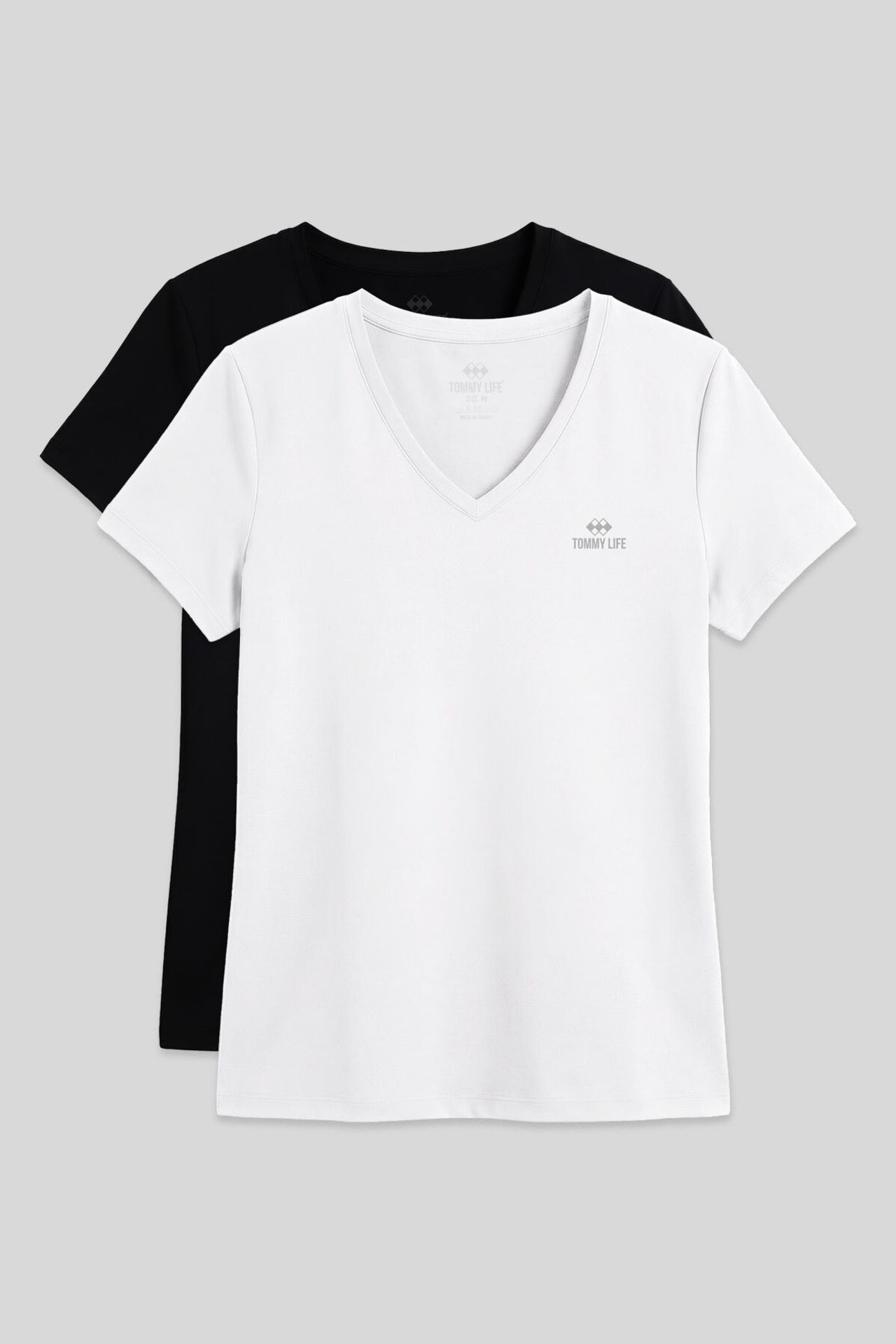 TOMMY Women's Polyester Elastane T-Shirt 1