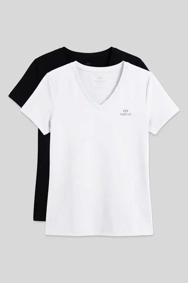 TOMMY Women's Polyester Elastane T-Shirt
