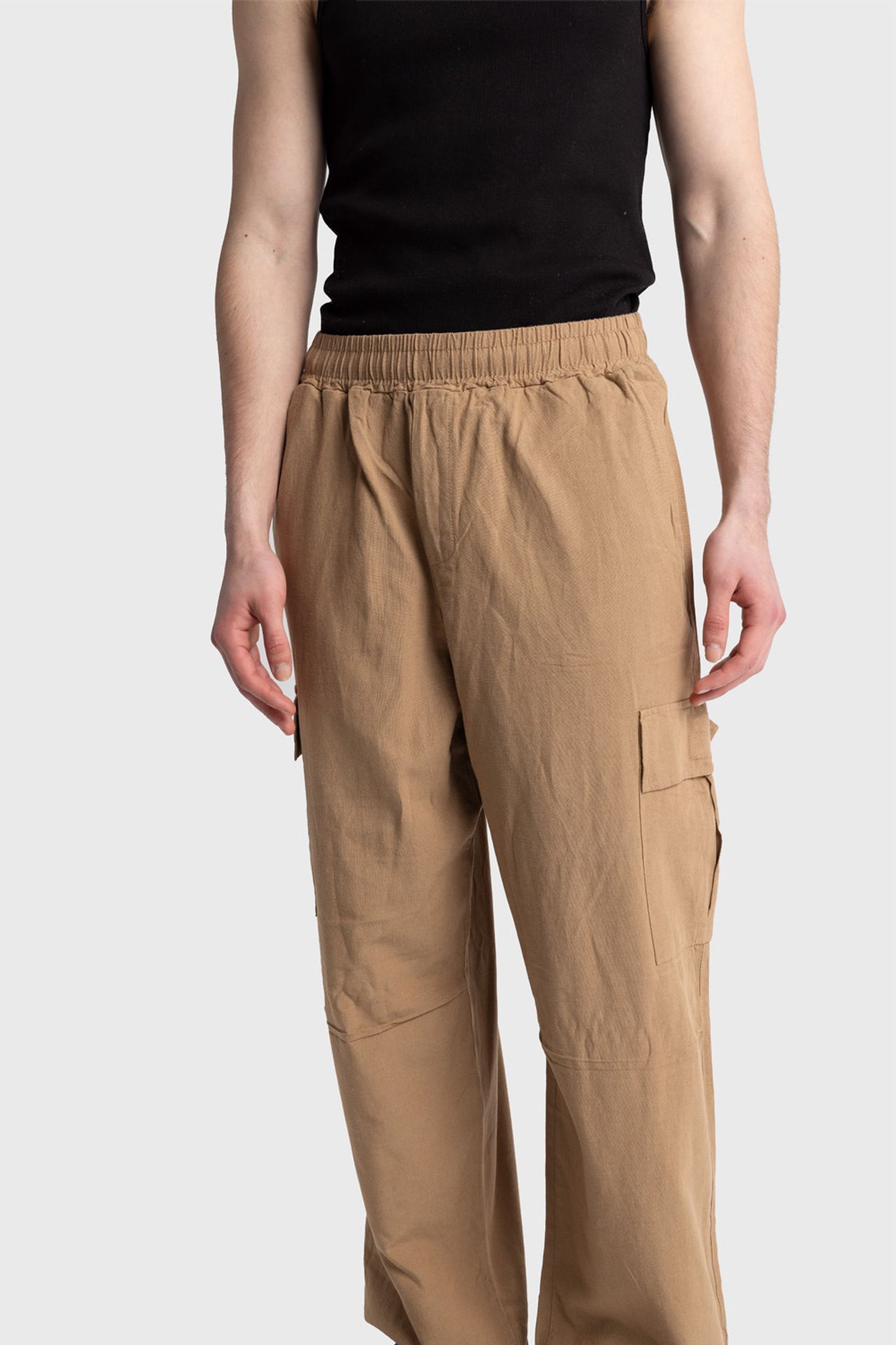 GIESTO Men's Cotton Knit Pants 5