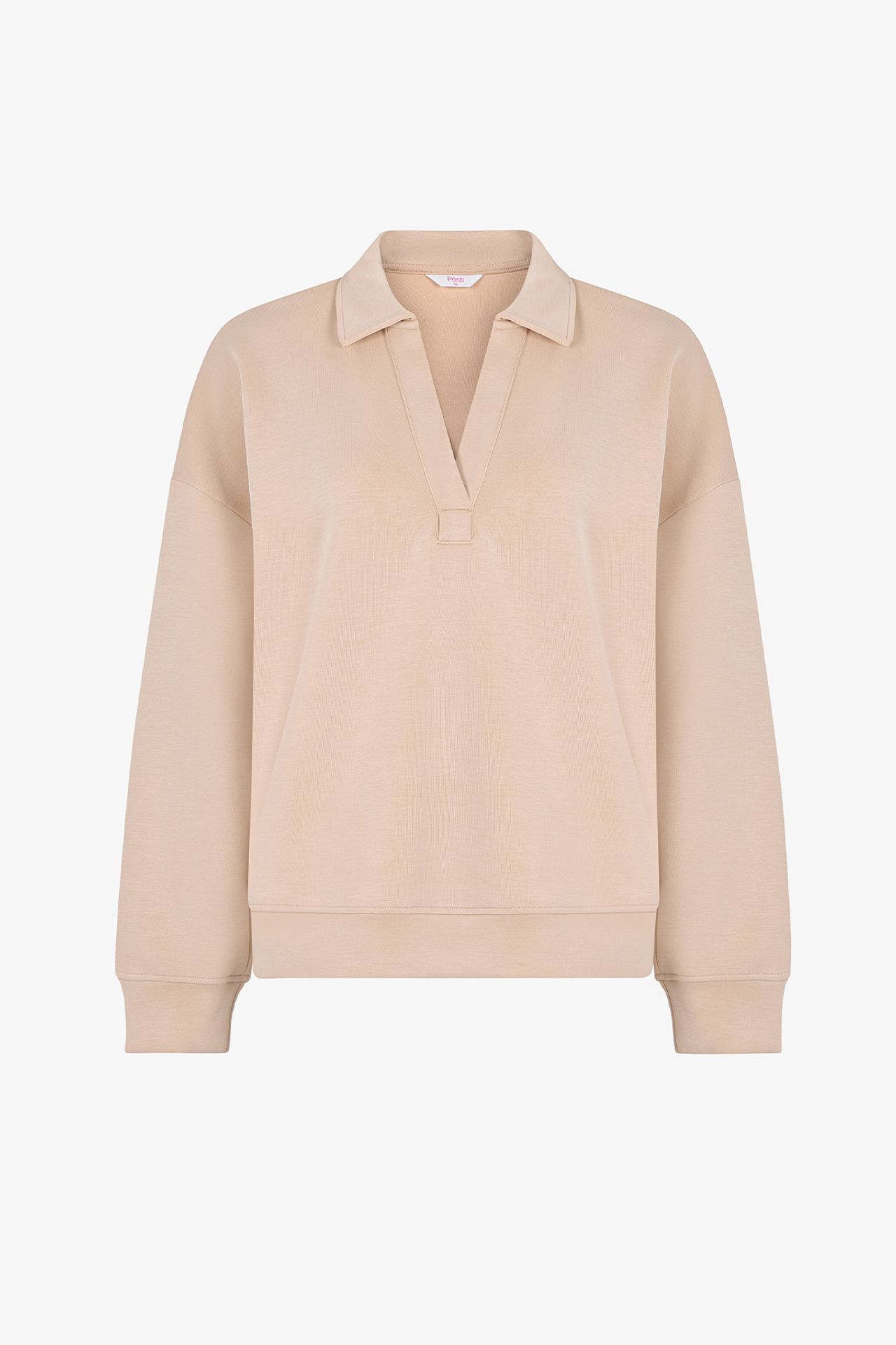 PENTI Polo Collar Modal Sweatshirt 6