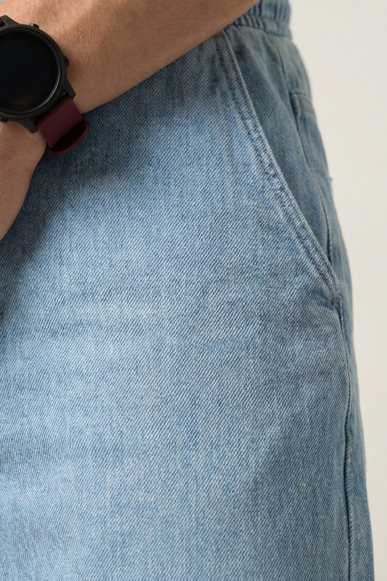 BDART Elastic Waist Denim Pants 4