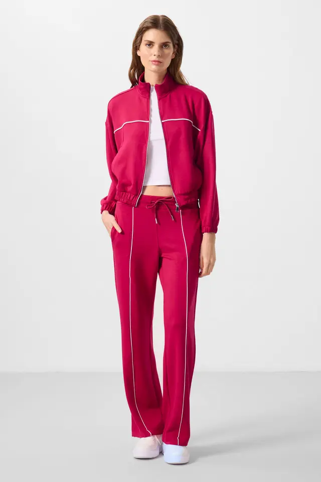 TOMMY Oversized Zip-collar Tracksuit Set